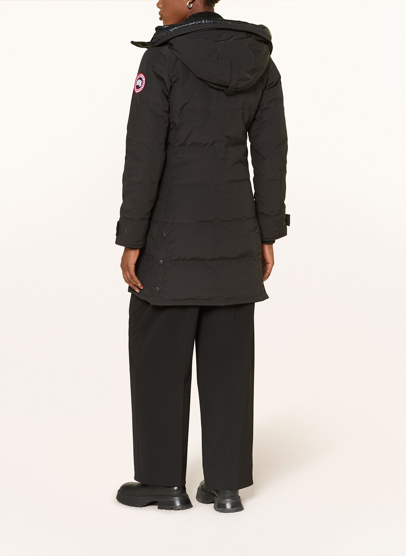 CANADA GOOSE Daunenparka SHELBURNE: SCHWARZ