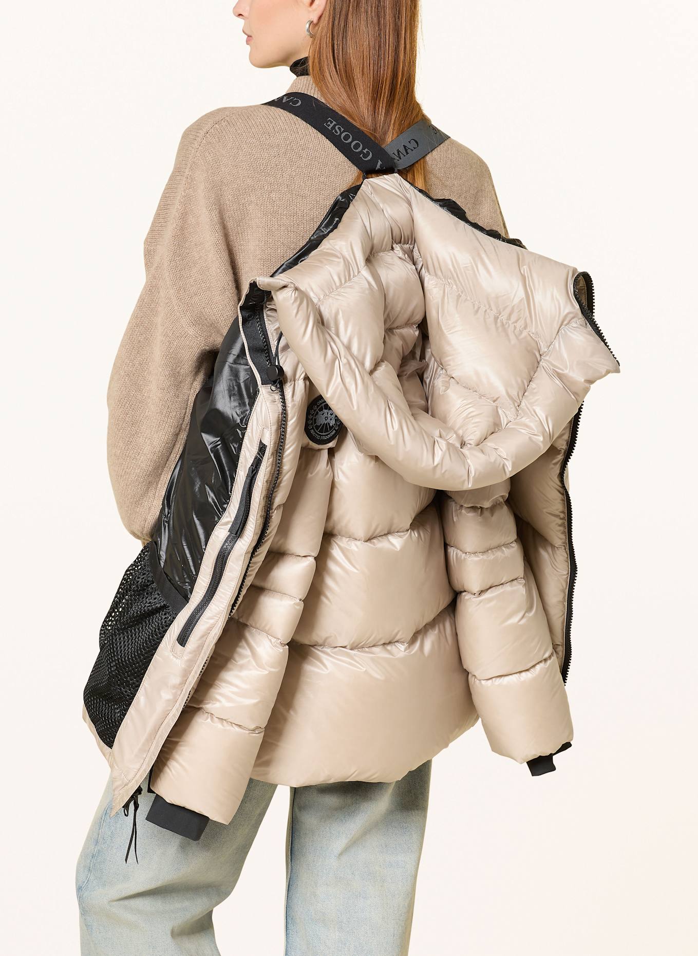 CANADA GOOSE Daunenjacke CYPRESS: TAUPE