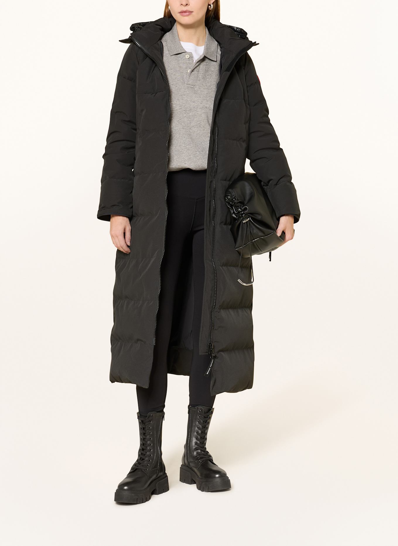 CANADA GOOSE Daunenjacke MYSTIQUE: SCHWARZ