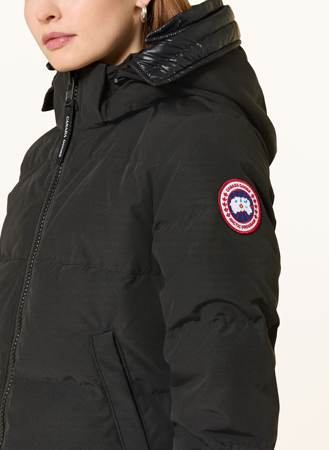 CANADA GOOSE Daunenjacke MYSTIQUE: SCHWARZ