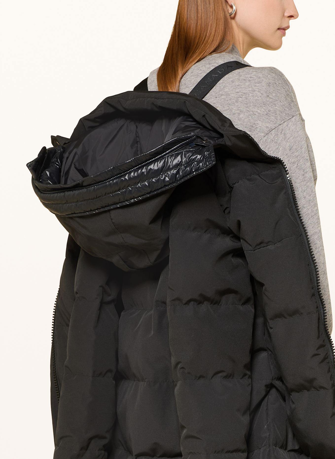 CANADA GOOSE Daunenjacke MYSTIQUE: SCHWARZ