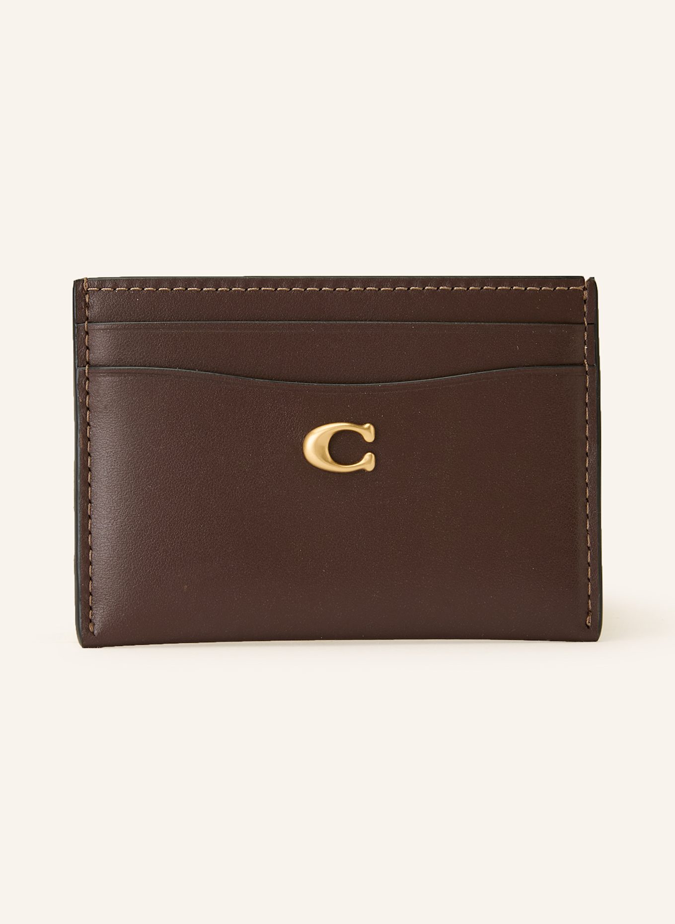 COACH Kartenetui ESSENTIAL: DUNKELBRAUN