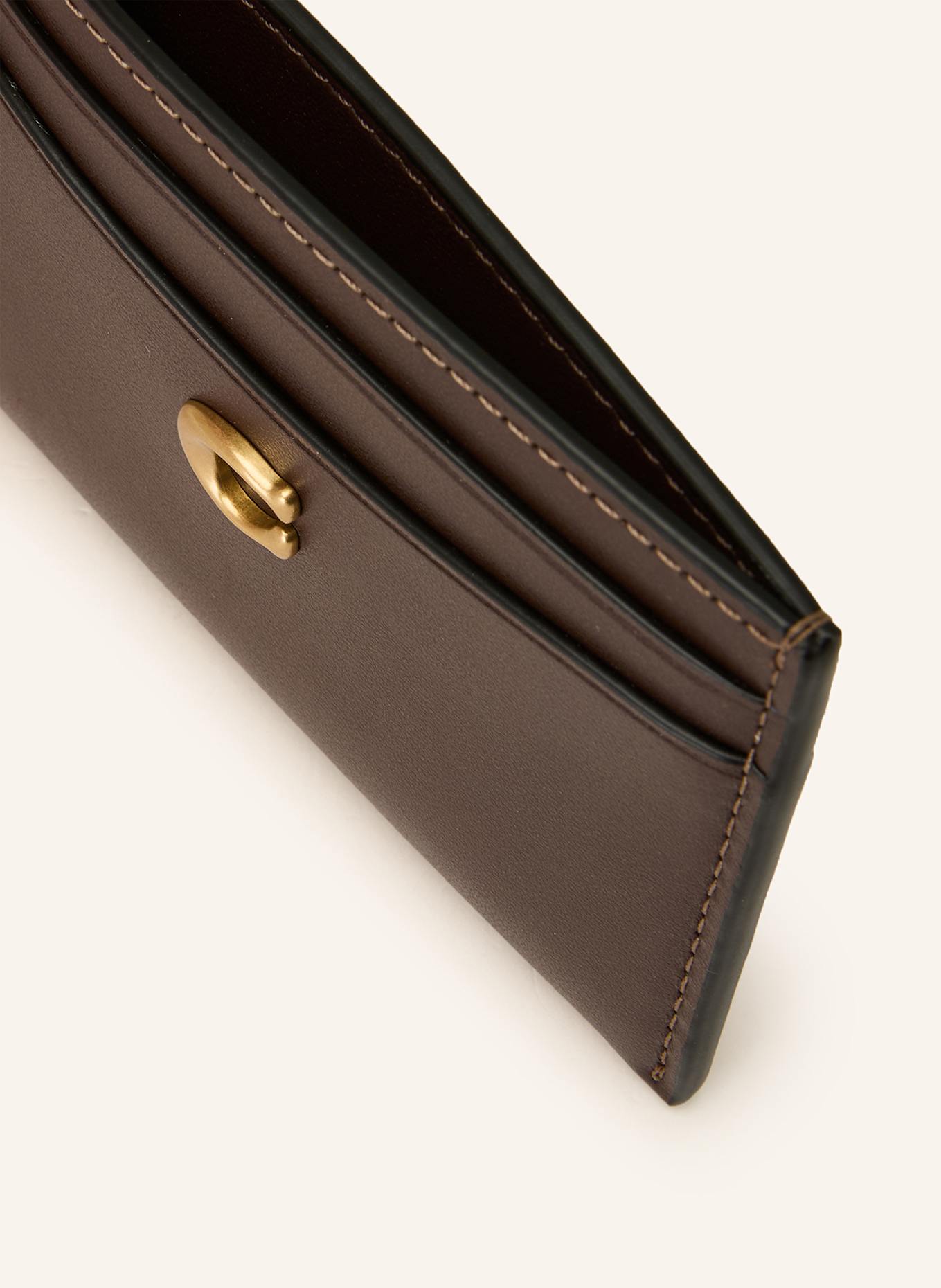 COACH Kartenetui ESSENTIAL: DUNKELBRAUN