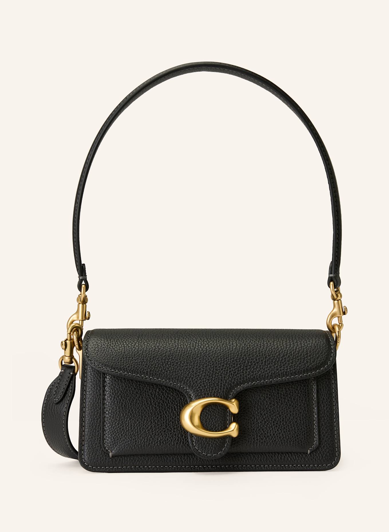 COACH Kabelka přes rameno TABBY 20: ČERNÁ