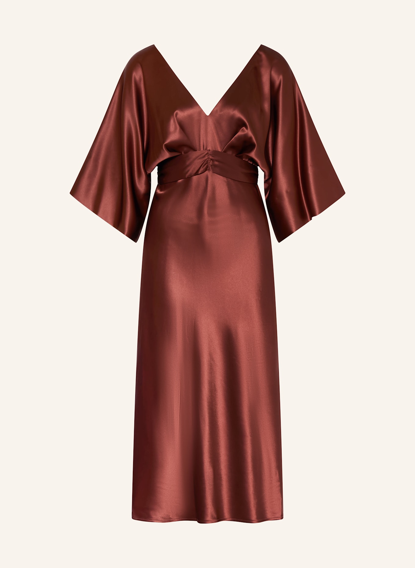 MALINA Kleid: DUNKELROT