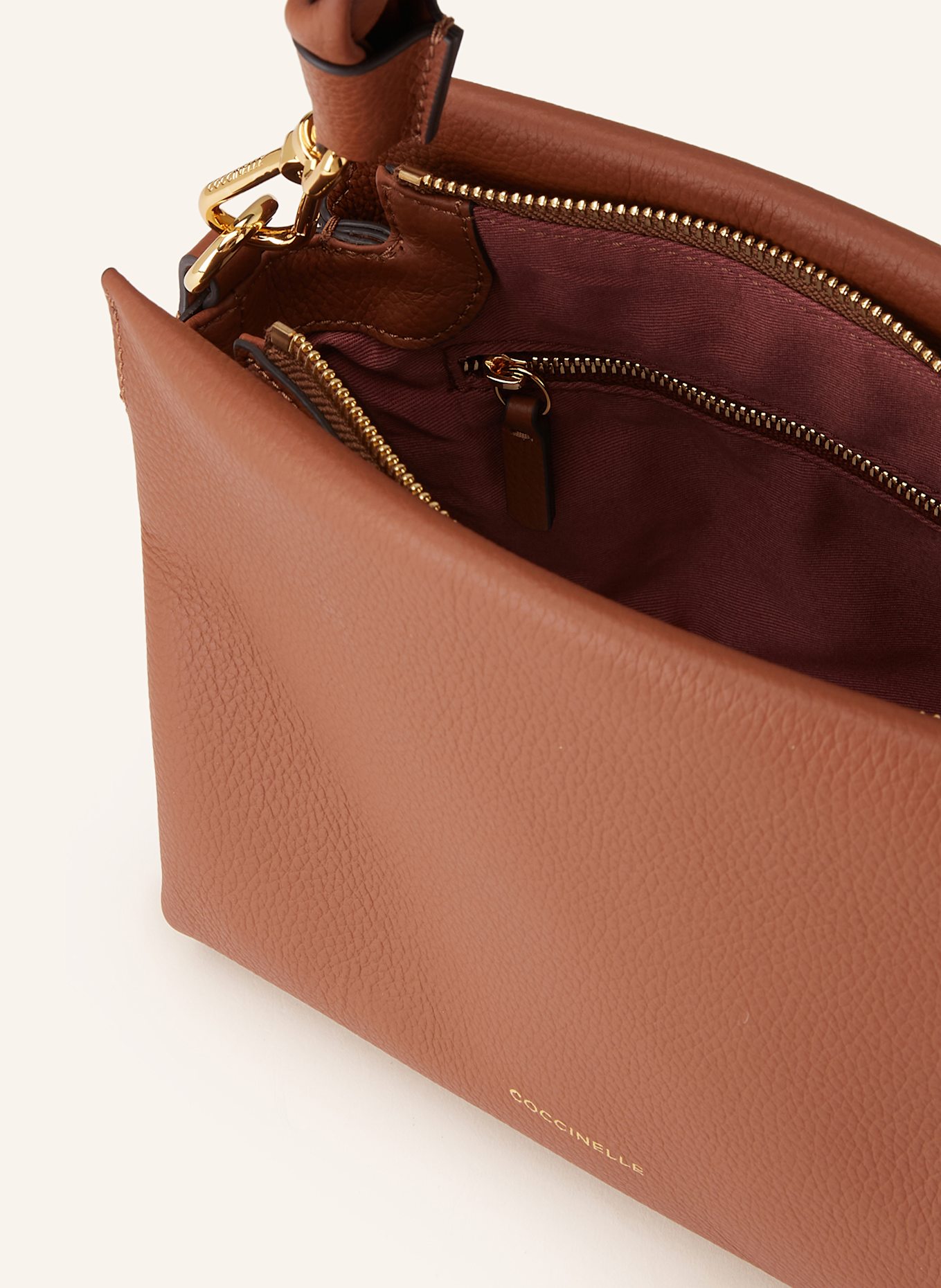 COCCINELLE Umhängetasche: COGNAC