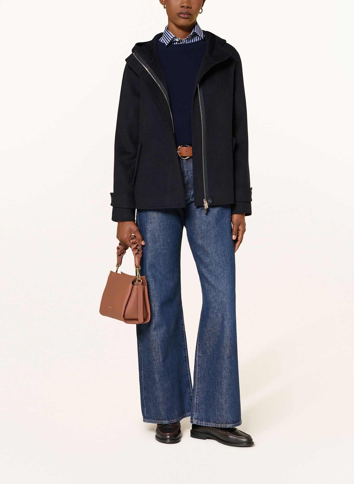 COCCINELLE Umhängetasche: COGNAC