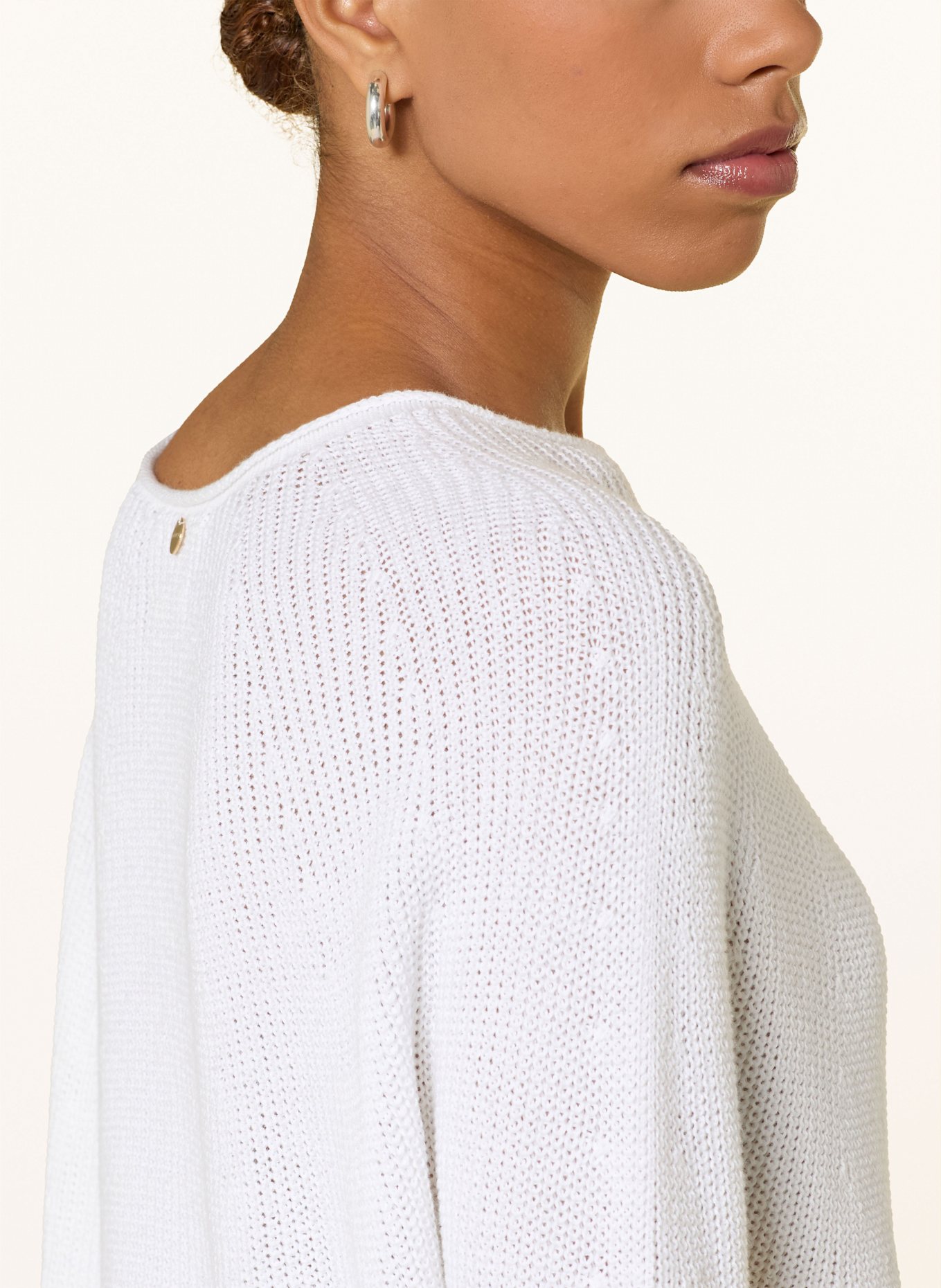 Rich & Royal Pullover: WEISS