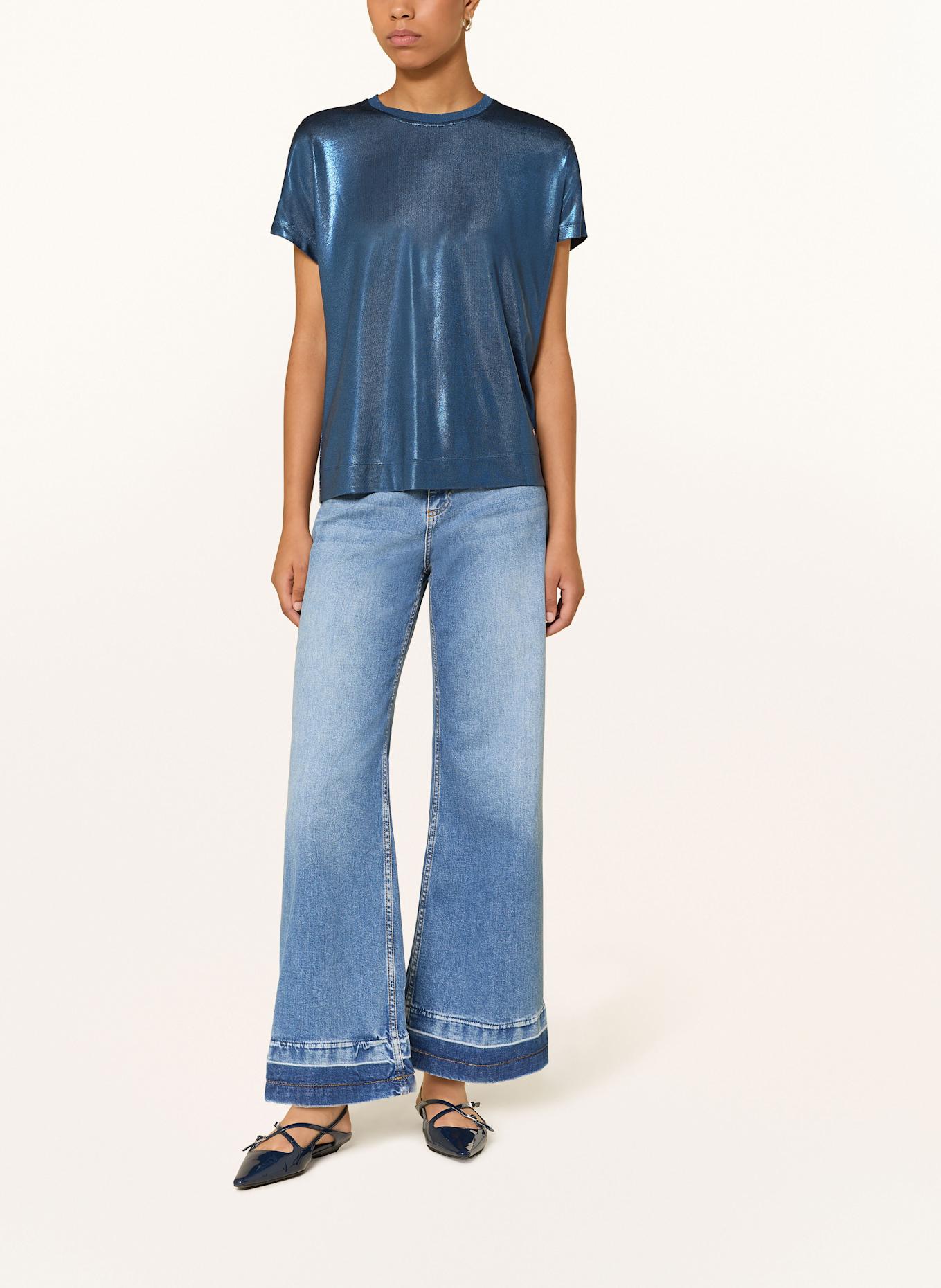 MOS MOSH T-Shirt MMNIVOLA: BLAU