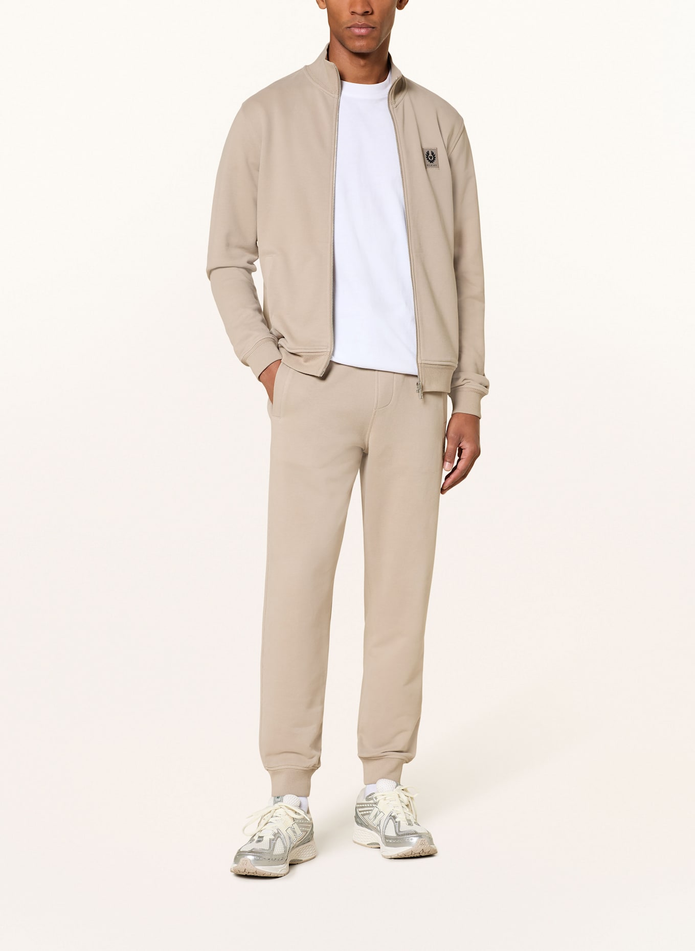 BELSTAFF Sweatpants: LIGHT BROWN