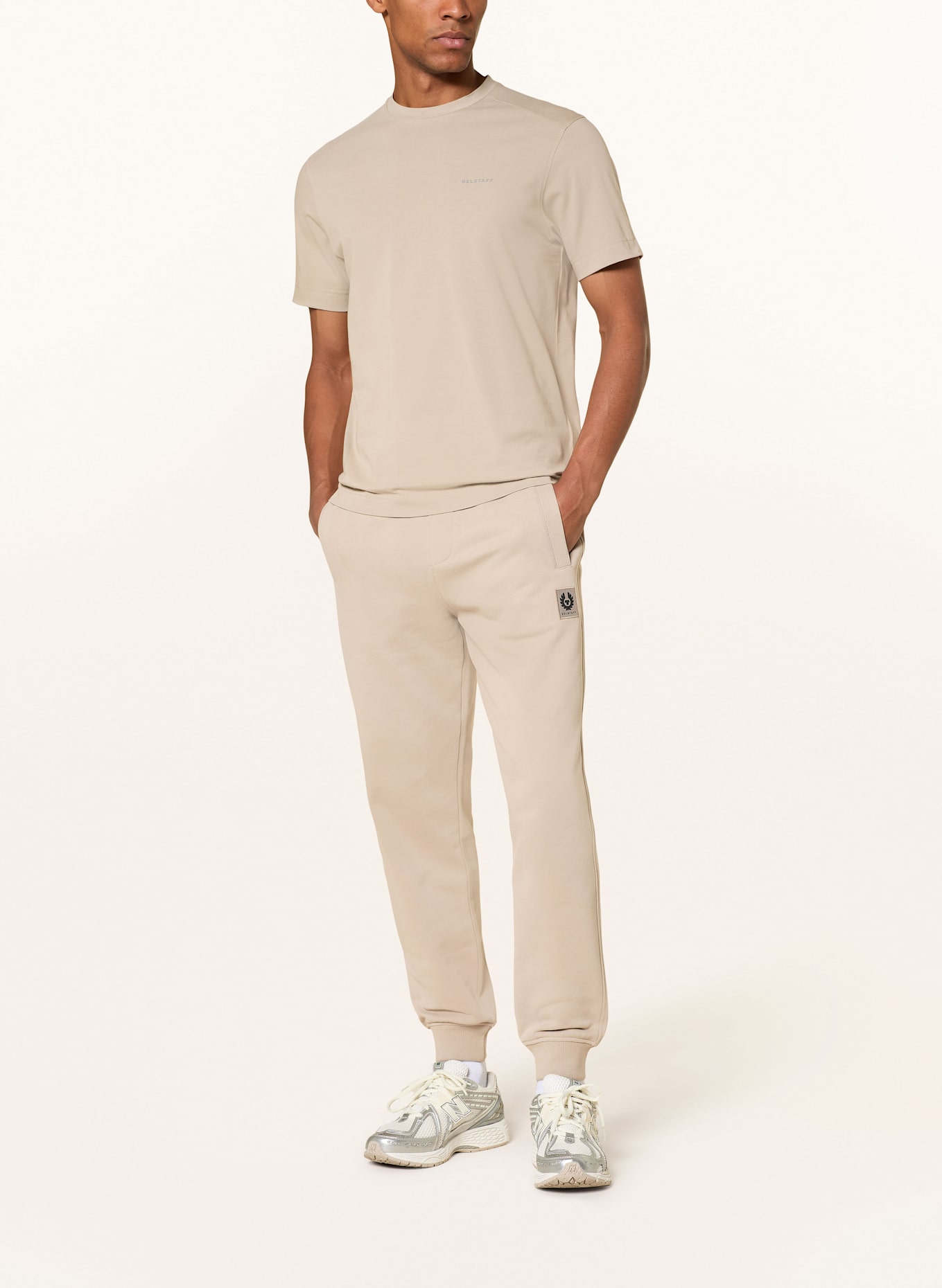 BELSTAFF T-shirt ALLOY: SZARY