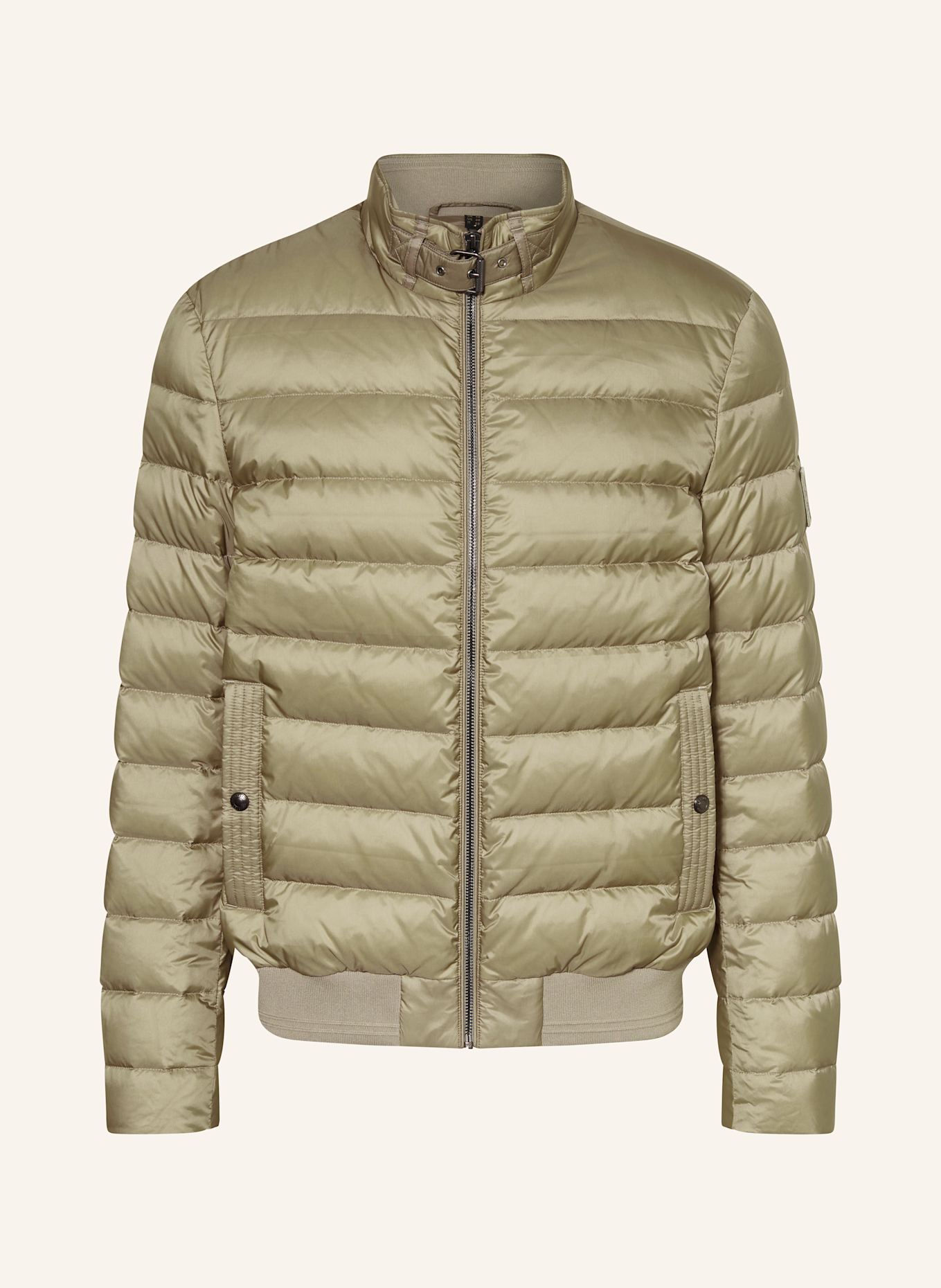 BELSTAFF Lightweight-Daunenjacke CIRCUIT: HELLGRÜN