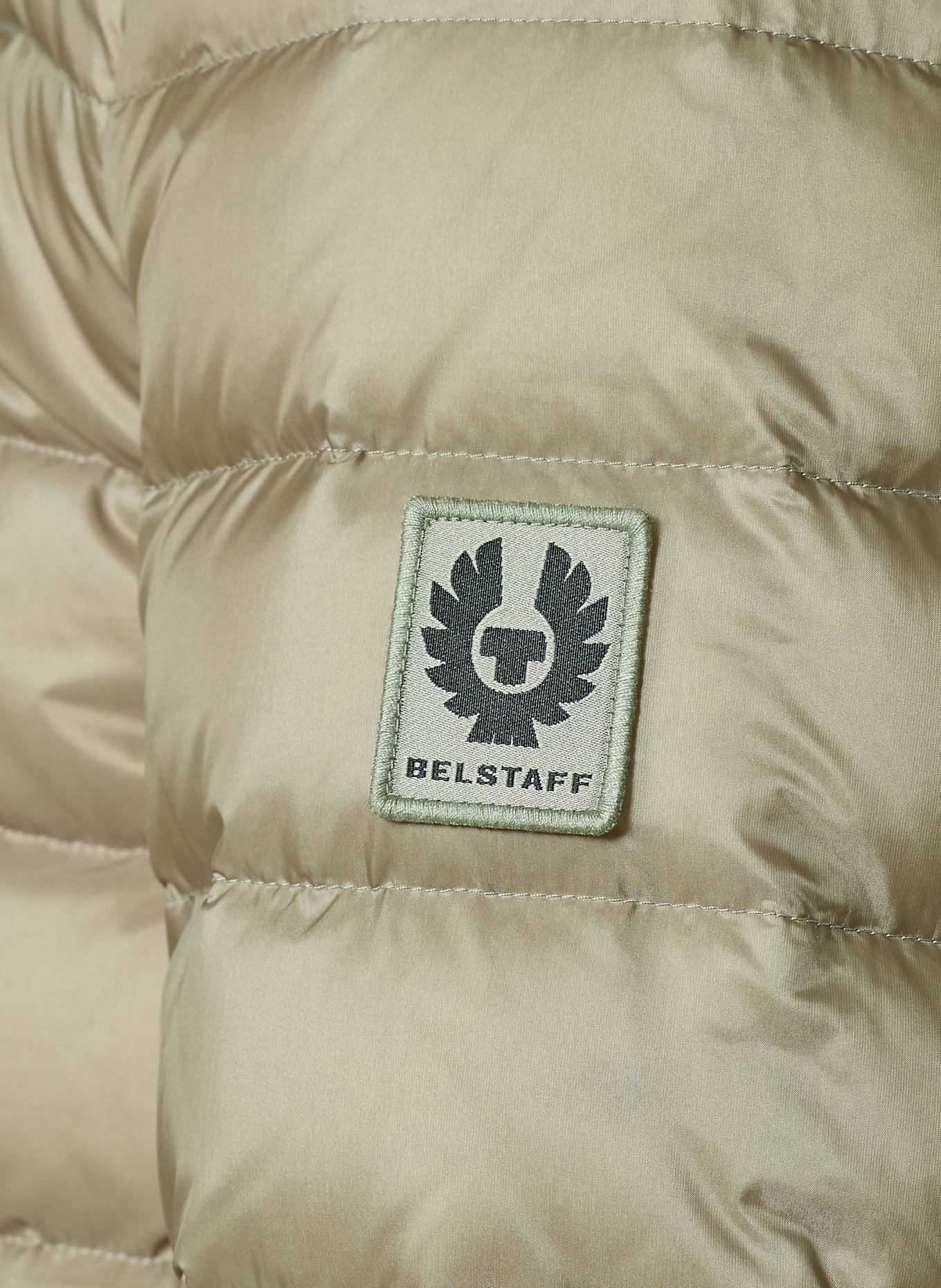 BELSTAFF Lightweight-Daunenjacke CIRCUIT: HELLGRÜN