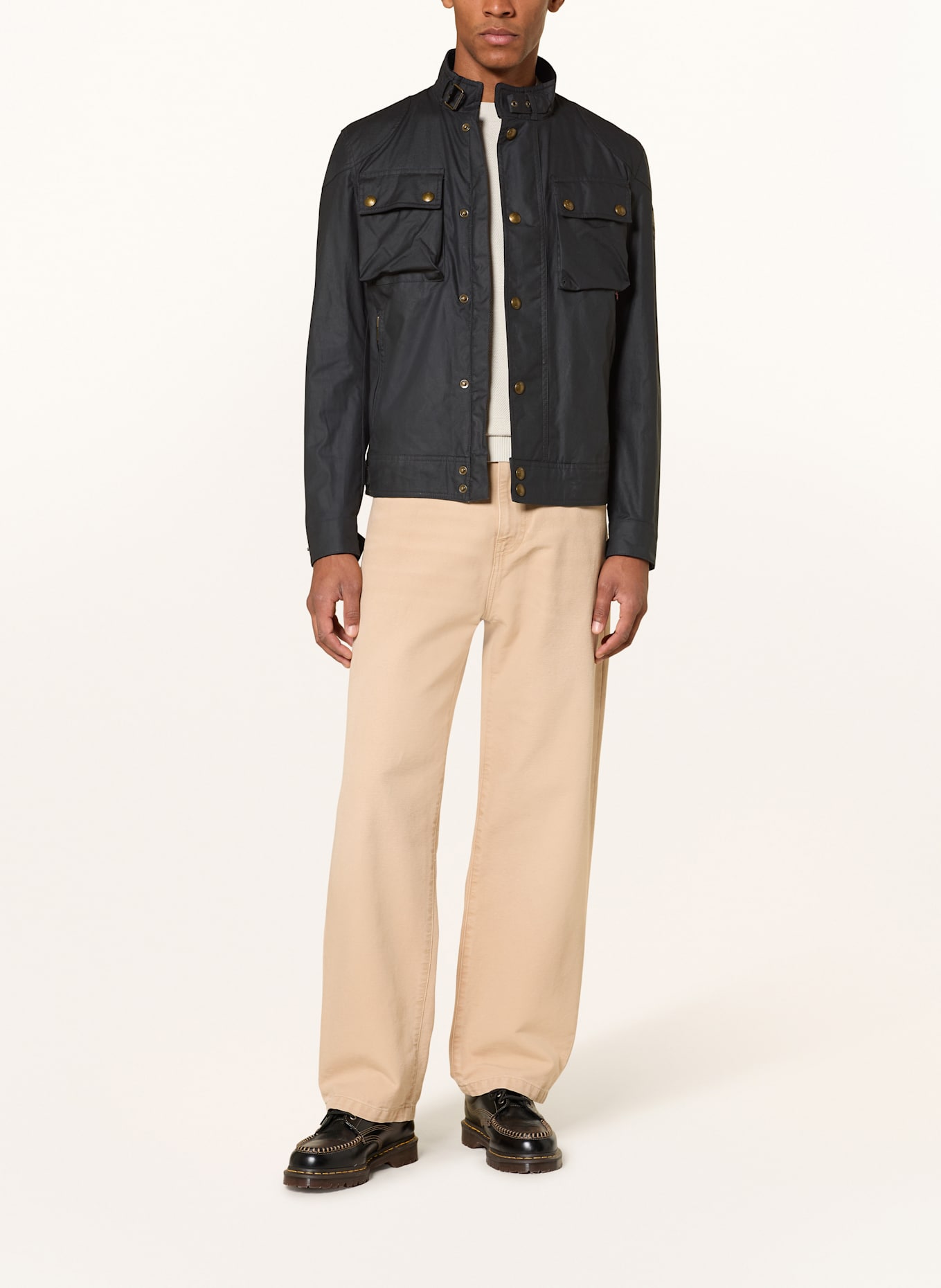 BELSTAFF Fieldjacket RACEMASTER: DUNKELBLAU