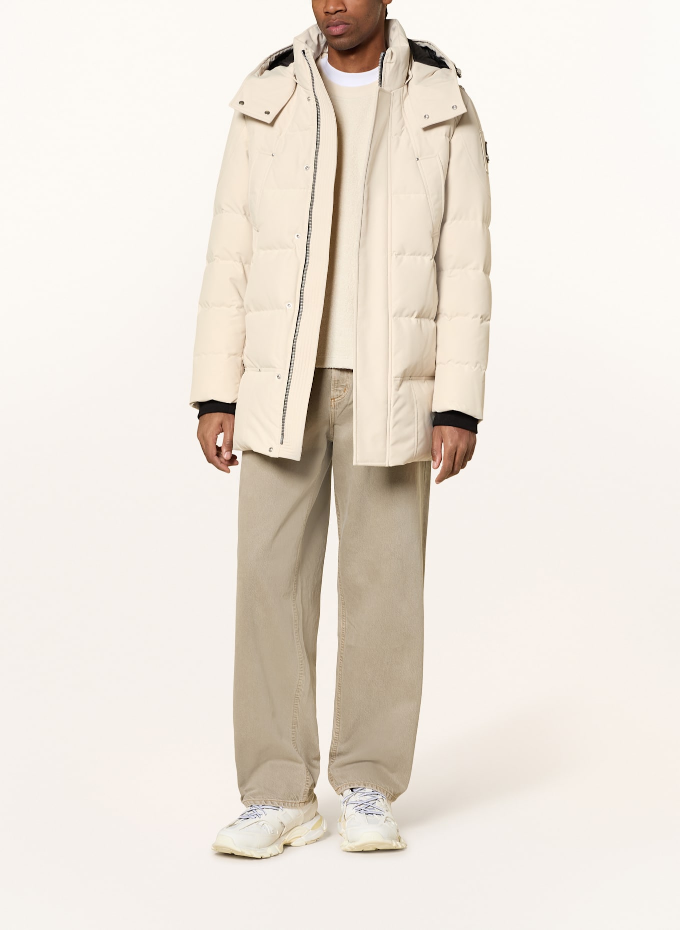 MOOSE KNUCKLES Daunenparka ULRECHT: ECRU