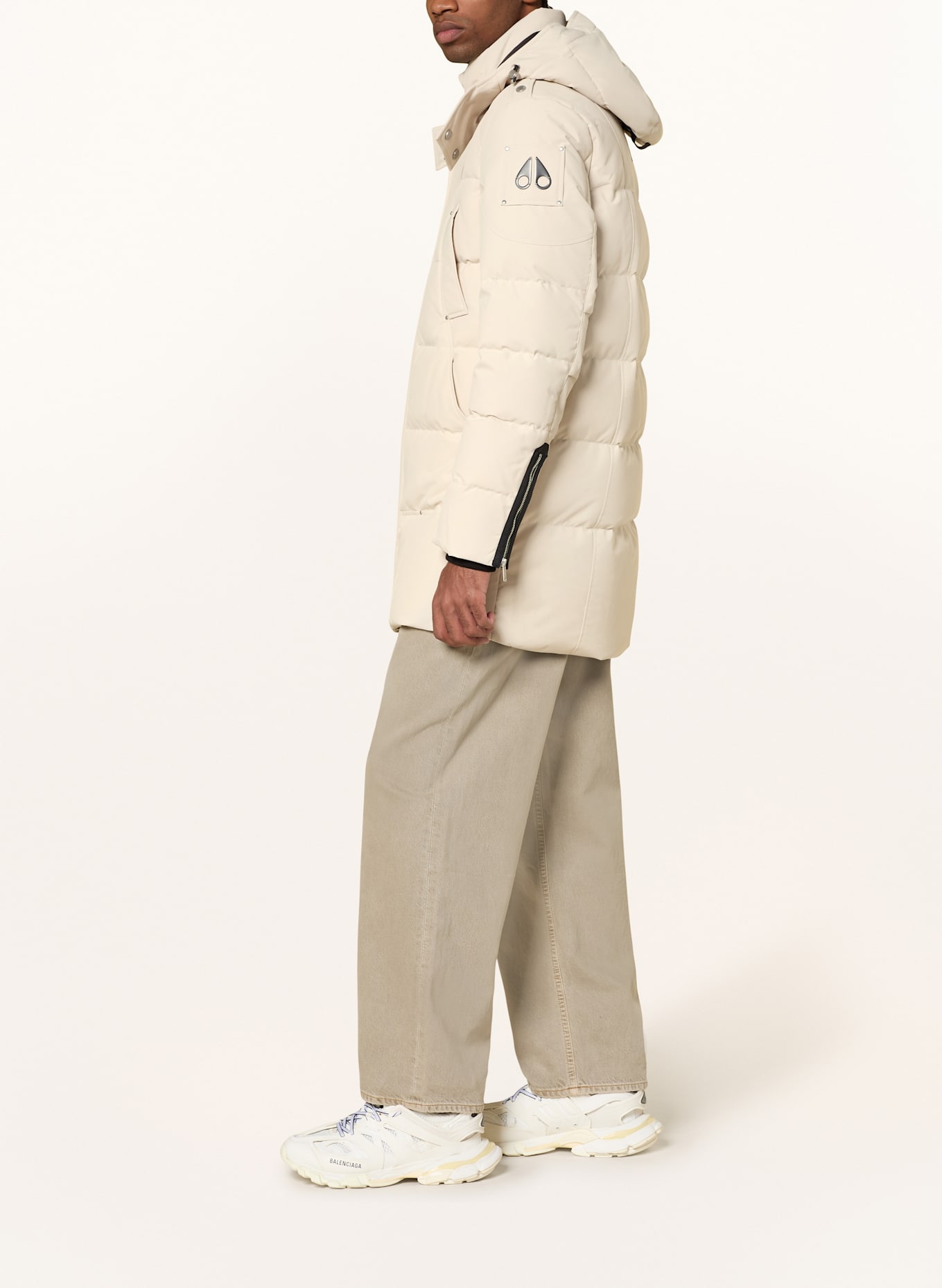 MOOSE KNUCKLES Daunenparka ULRECHT: ECRU