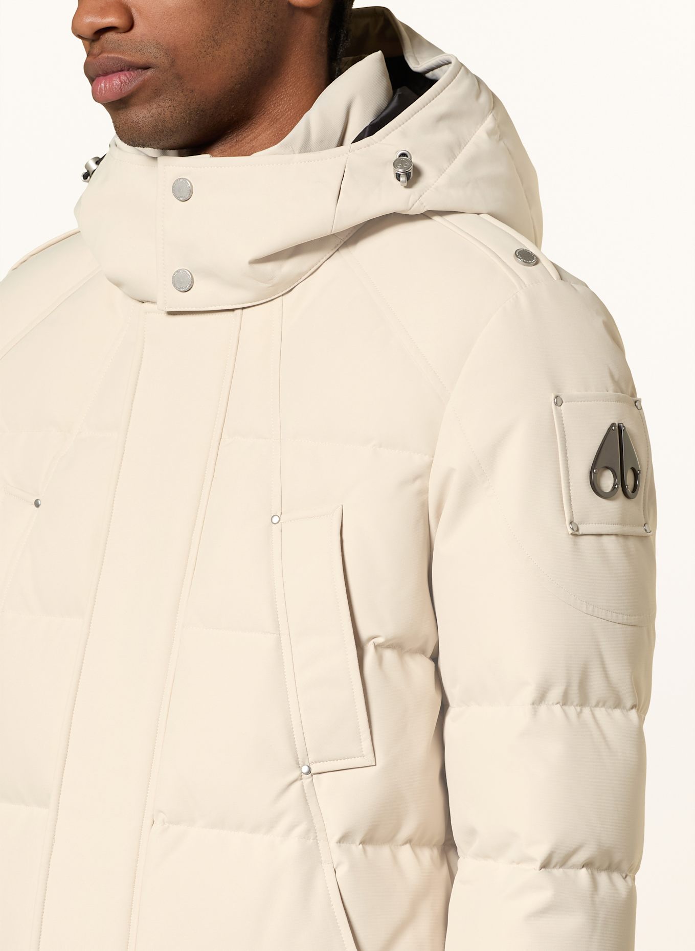 MOOSE KNUCKLES Daunenparka ULRECHT: ECRU