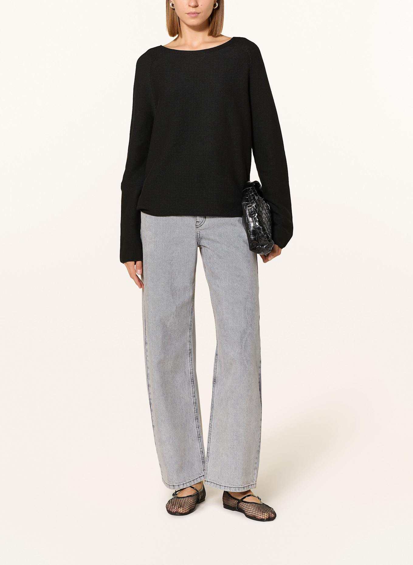 CINQUE Pullover CIELLA: SCHWARZ