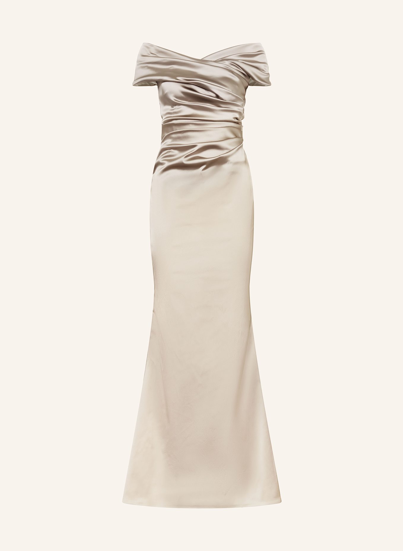 TALBOT RUNHOF Sukienka wieczorowa: JASNOCZARY