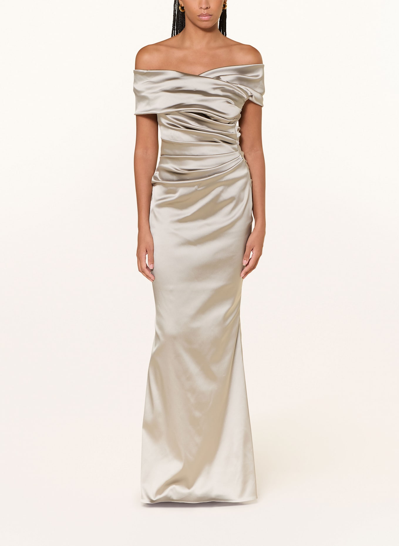 TALBOT RUNHOF Sukienka wieczorowa: JASNOCZARY