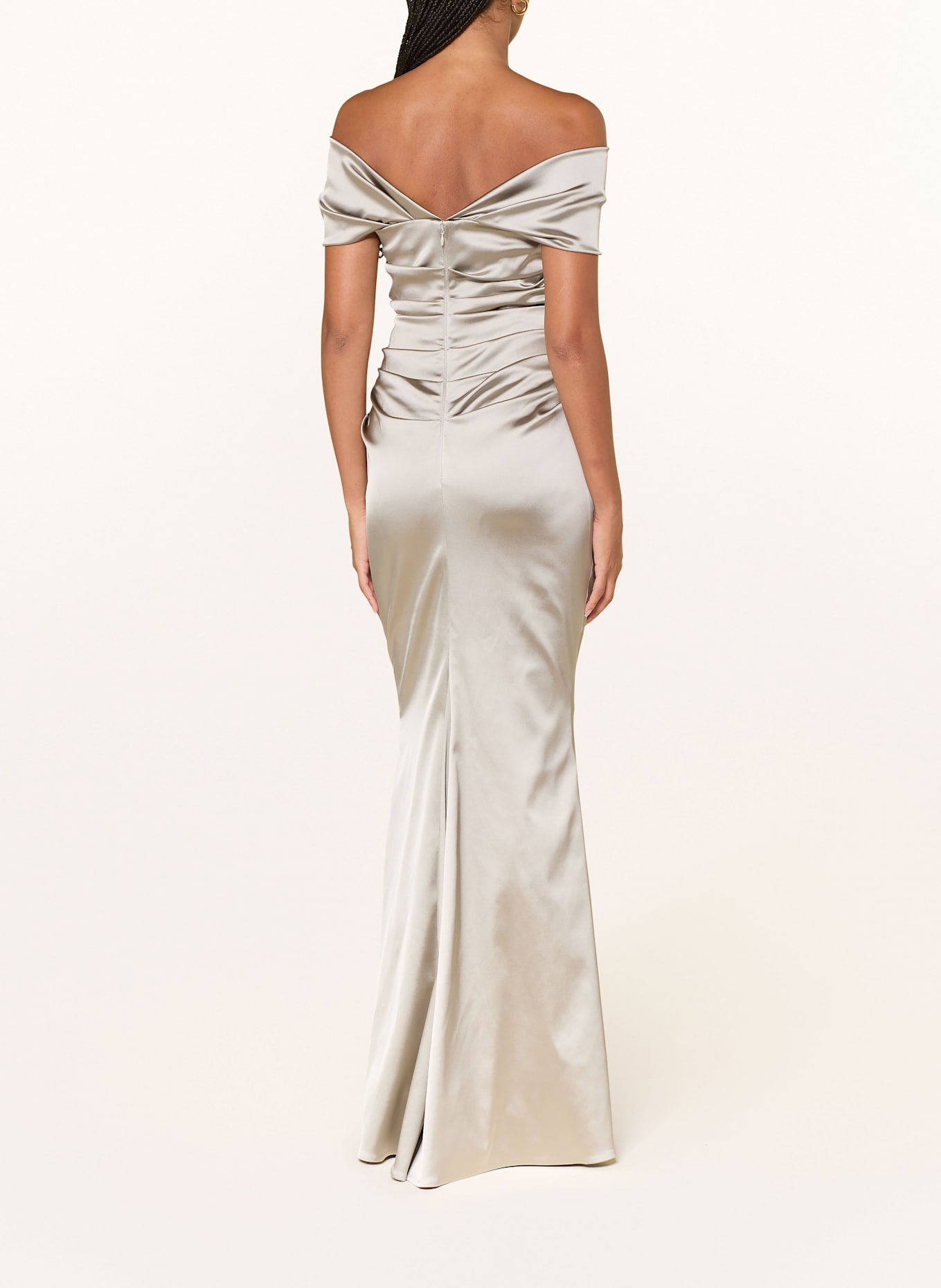 TALBOT RUNHOF Sukienka wieczorowa: JASNOCZARY