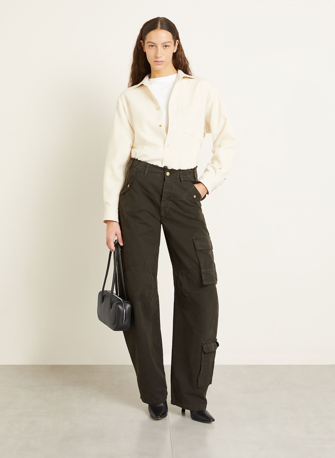 DARKPARK Cargohose ROSALIND: DUNKELBRAUN