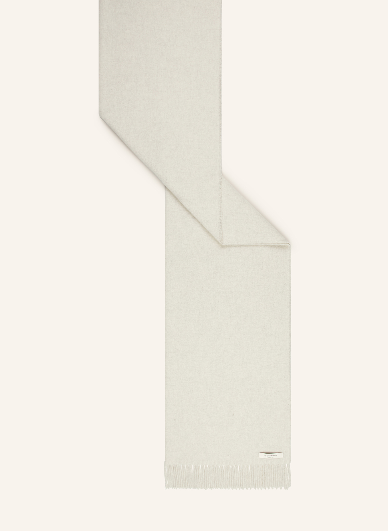 by Aylin Koenig Schal CHARLIE: HELLGRAU