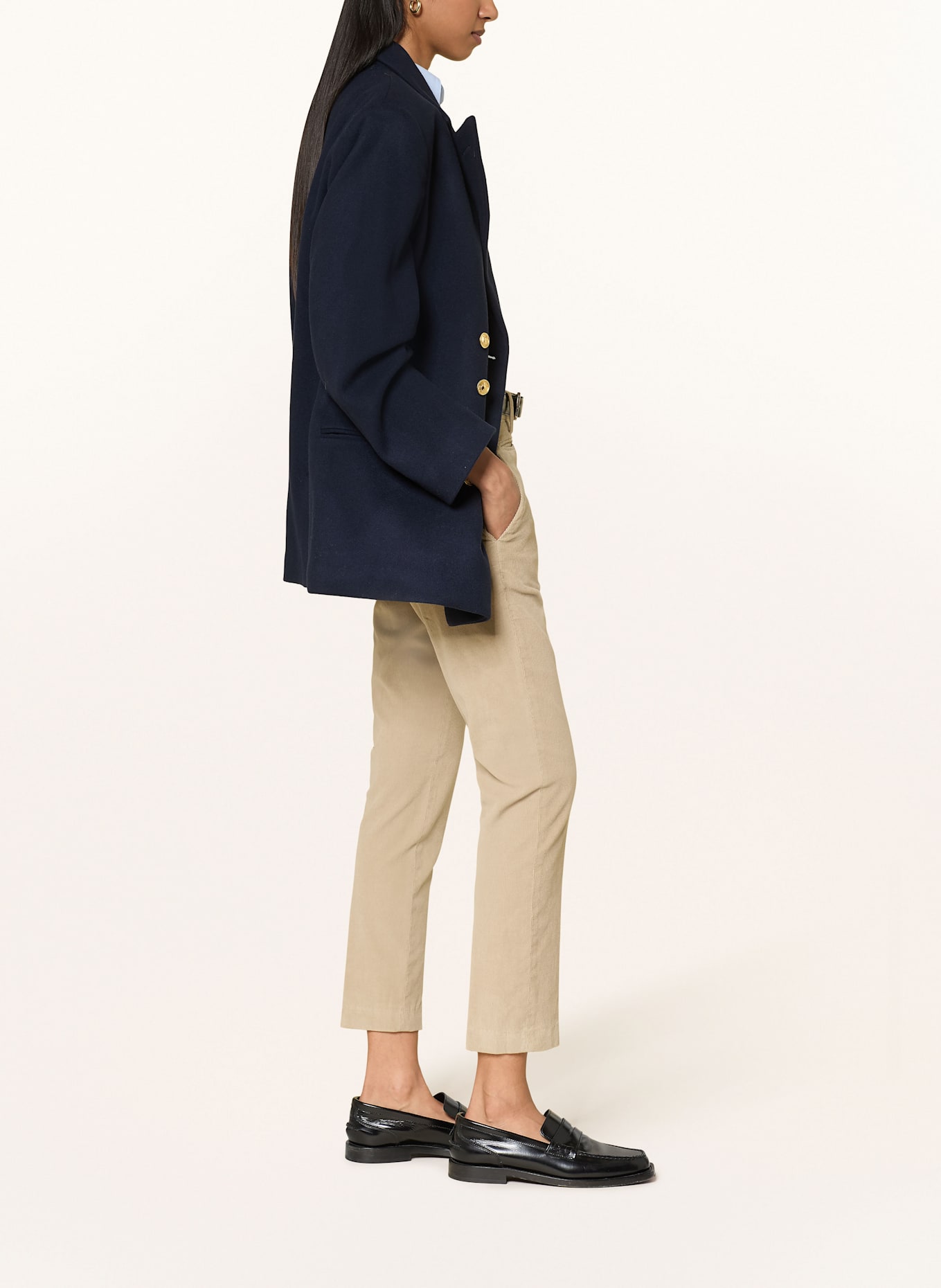 Dondup 7/8-Chino PERFECT: ECRU