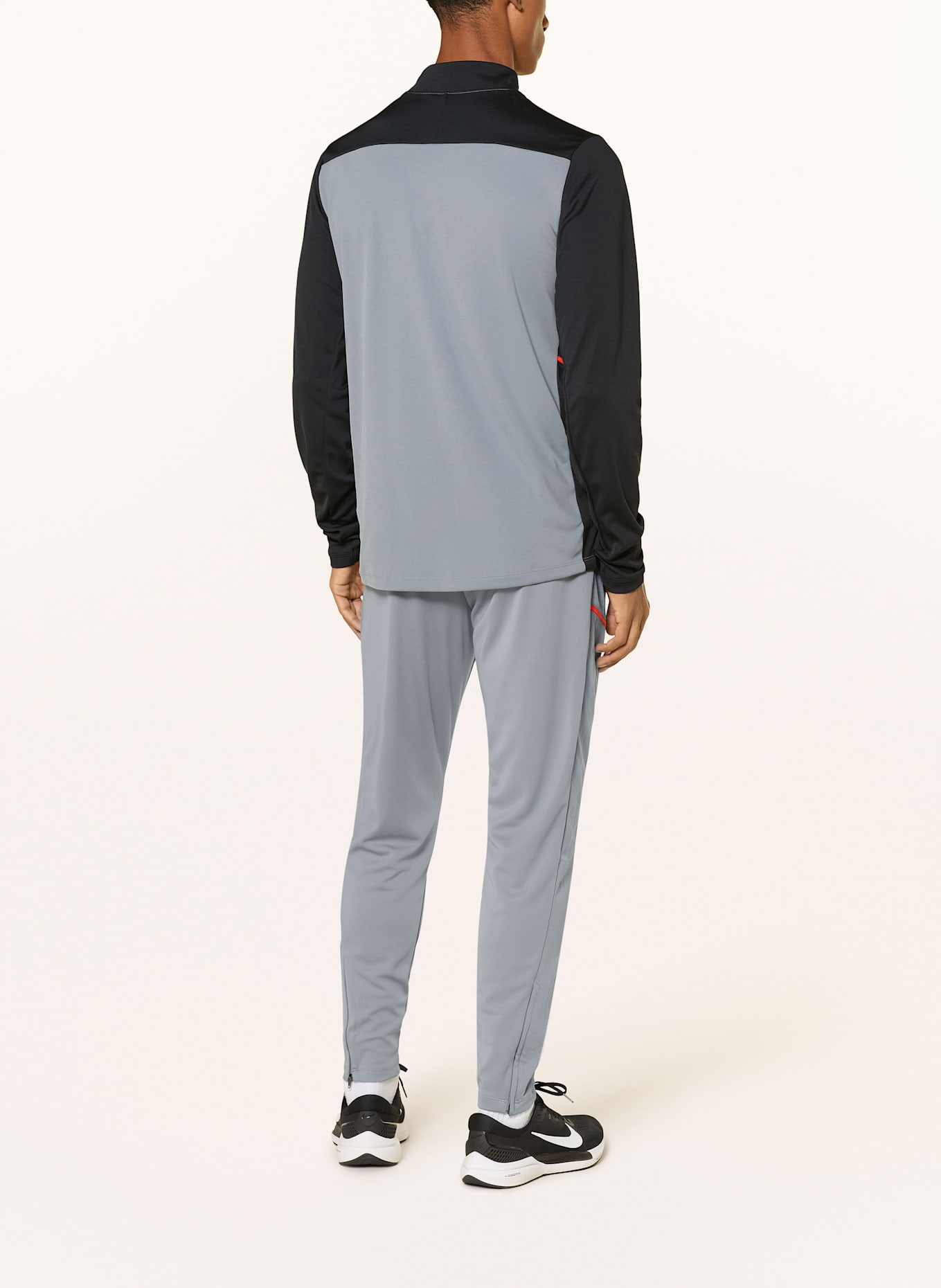 Nike Koszulka z długim rękawem ACADEMY: SZARY / CZARNY