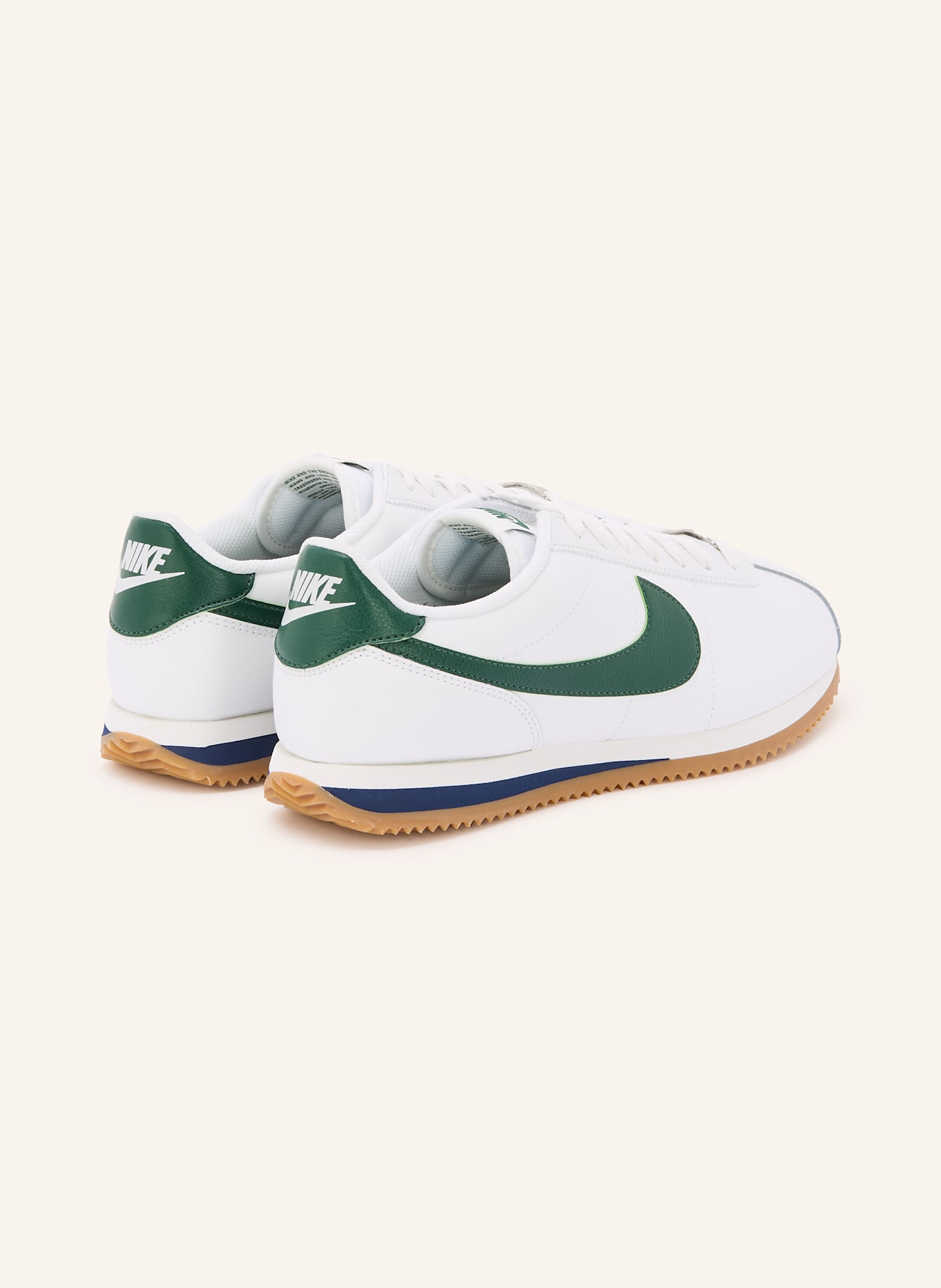 Nike Sneaker CORTEZ: WEISS / GRÜN