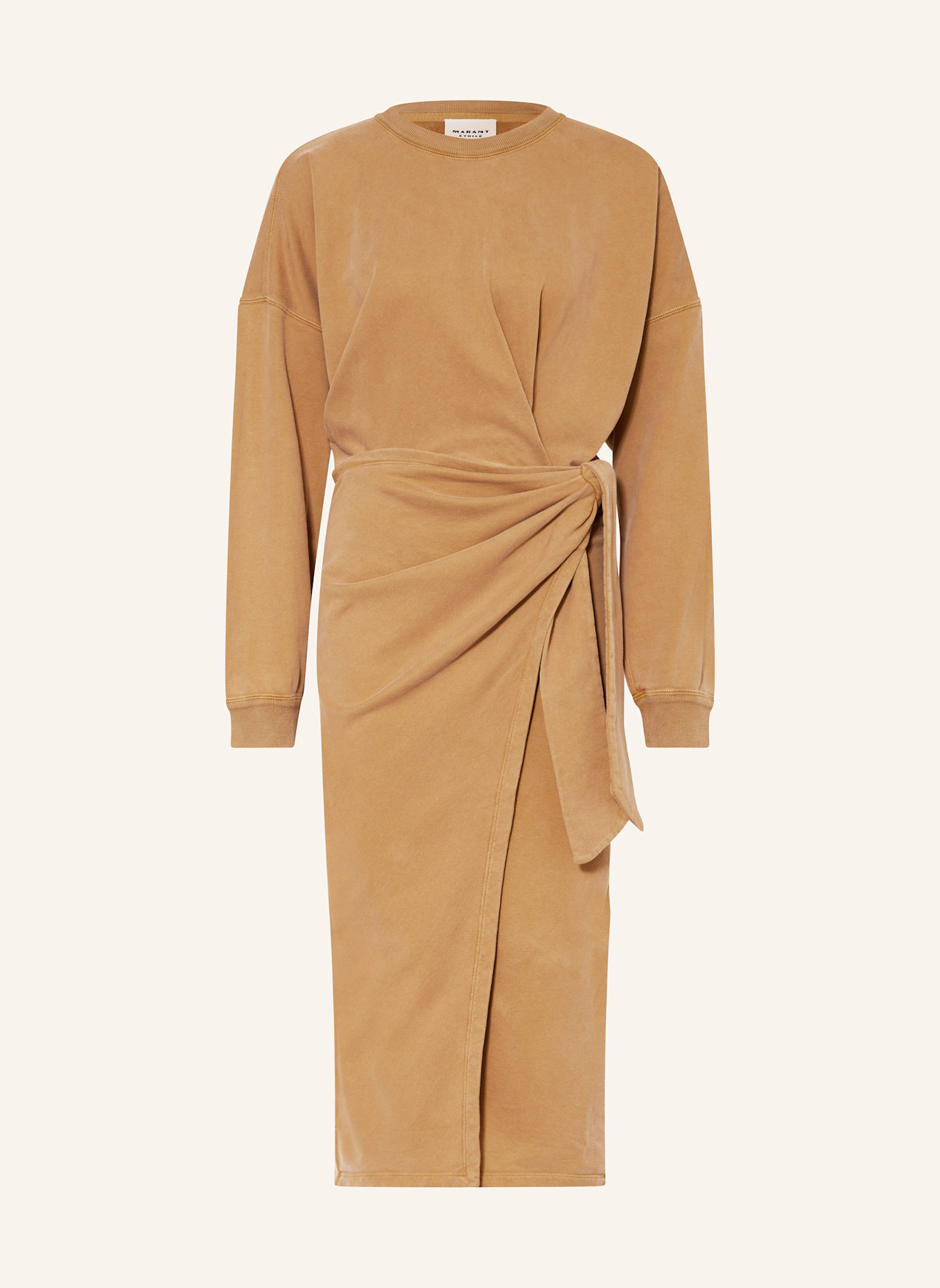 MARANT ÉTOILE Sweatkleid SANDRINA: COGNAC