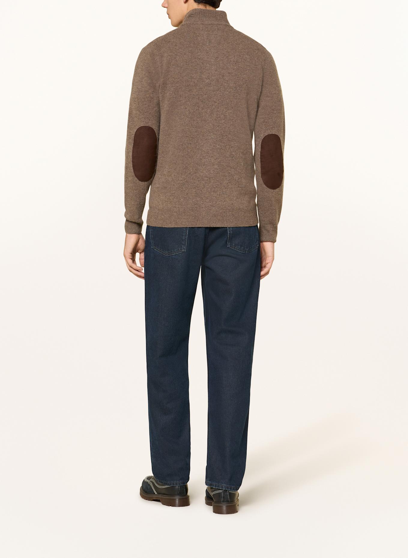 Barbour Strickjacke ESSENTIAL: BRAUN