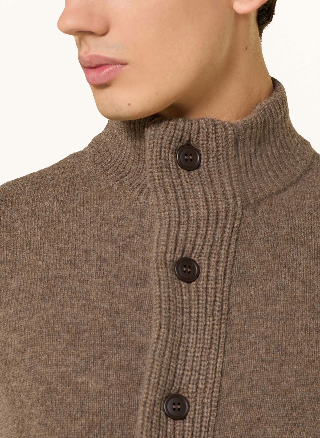 Barbour Strickjacke ESSENTIAL: BRAUN