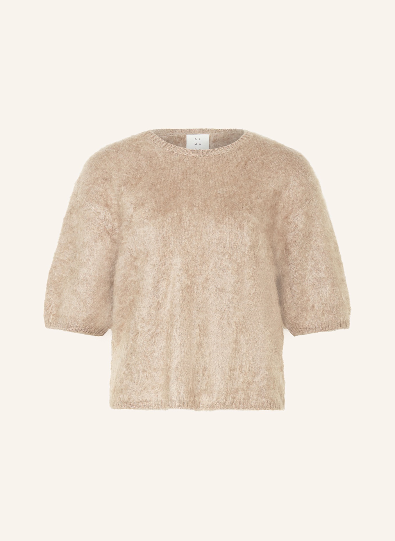 ALMADA LABEL Strickshirt FEI aus Cashmere: BEIGE