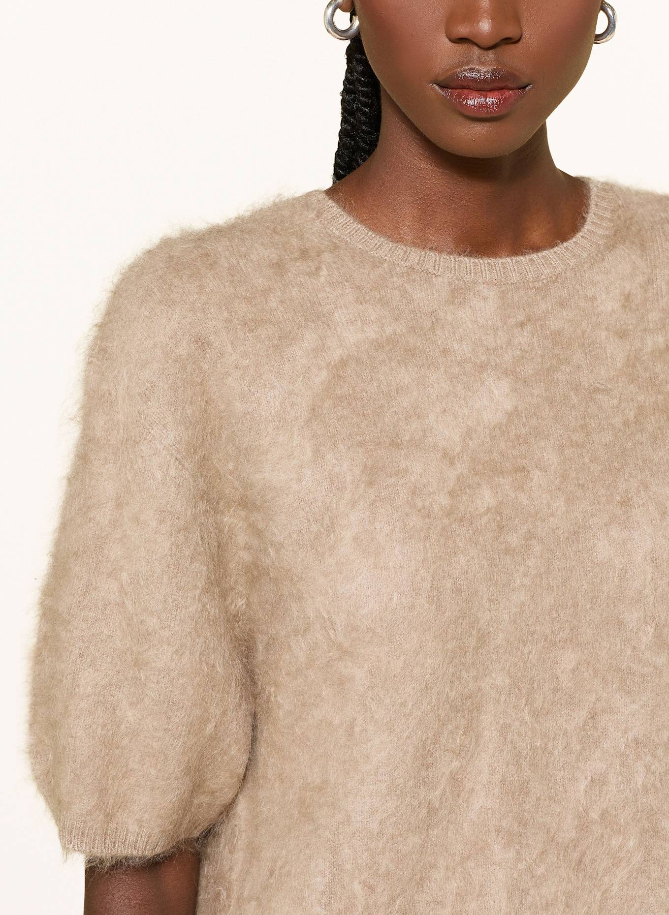 ALMADA LABEL Strickshirt FEI aus Cashmere: BEIGE