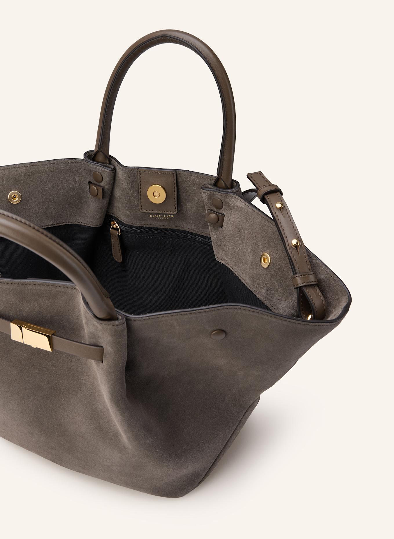 DEMELLIER Handtasche MIDI NEW YORK: TAUPE