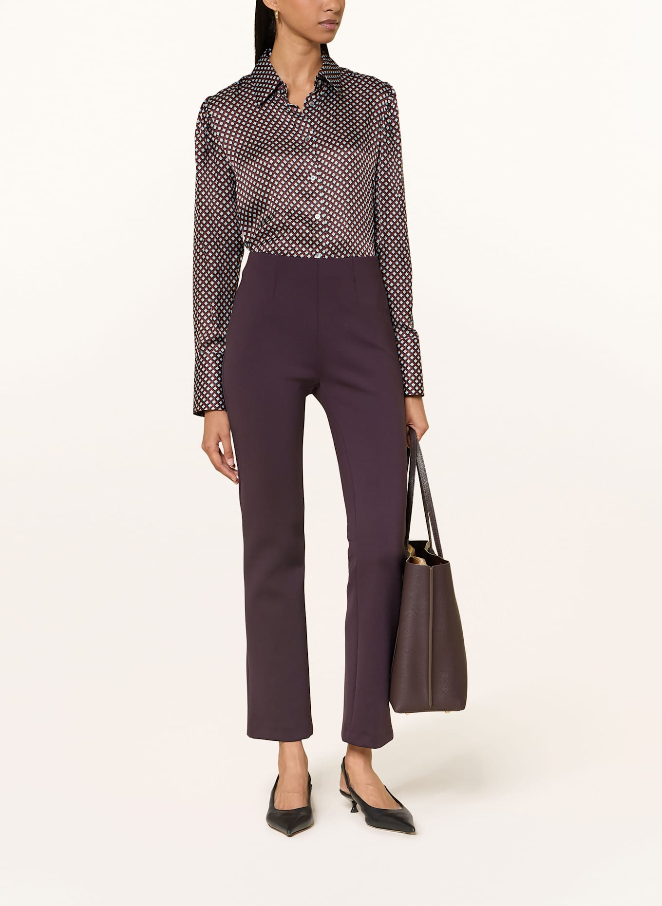 SEDUCTIVE Hose CINDESSA: DUNKELROT