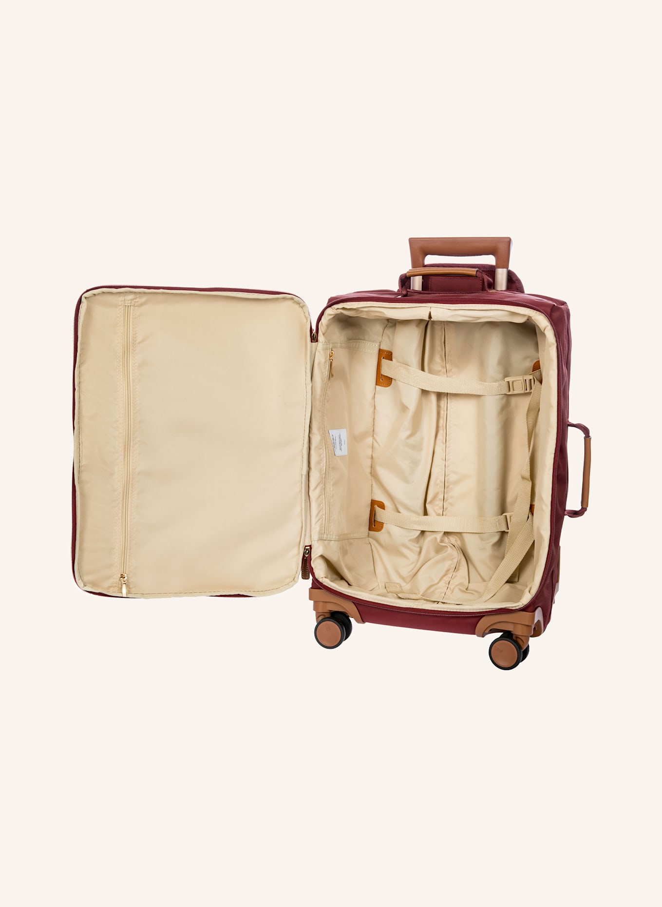 BRIC'S Cabin Trolley X-TRAVEL: DUNKELROT