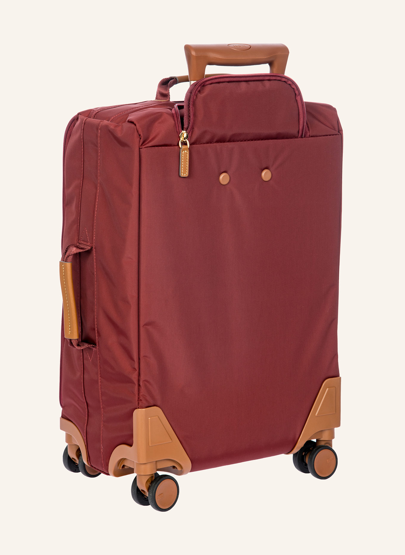 BRIC'S Cabin Trolley X-TRAVEL: DUNKELROT