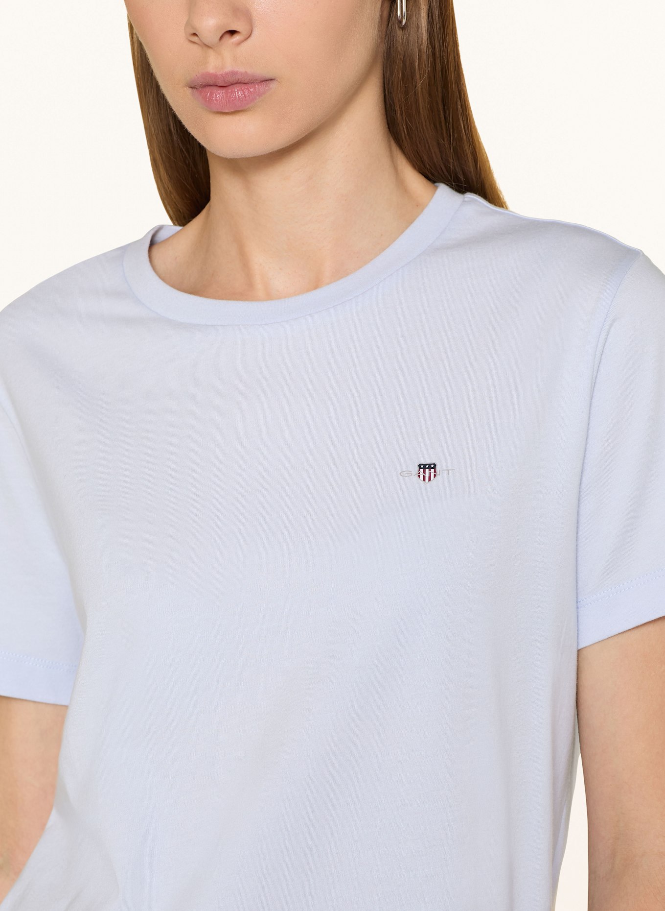 GANT T-Shirt: HELLBLAU