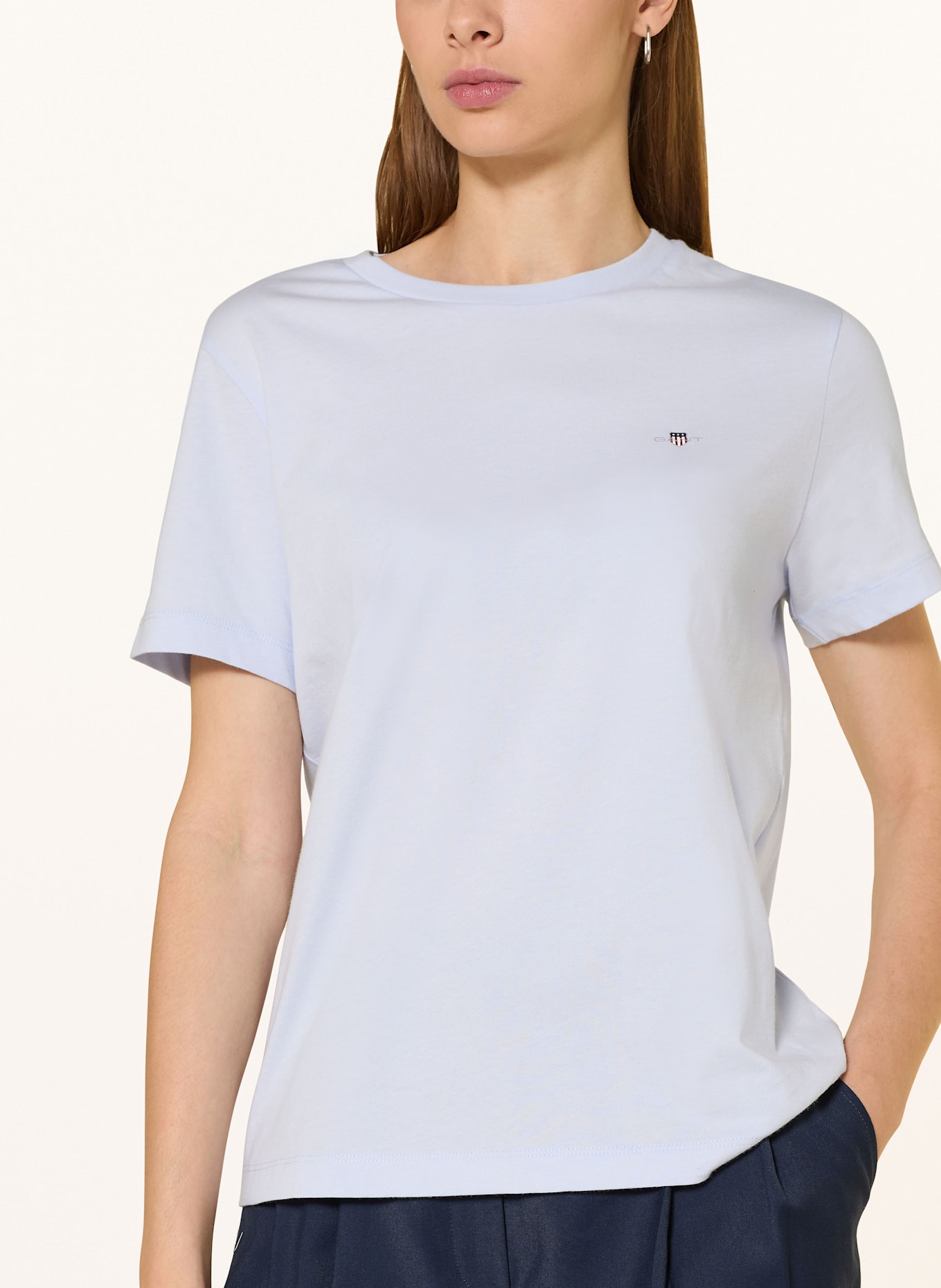 GANT T-Shirt: HELLBLAU