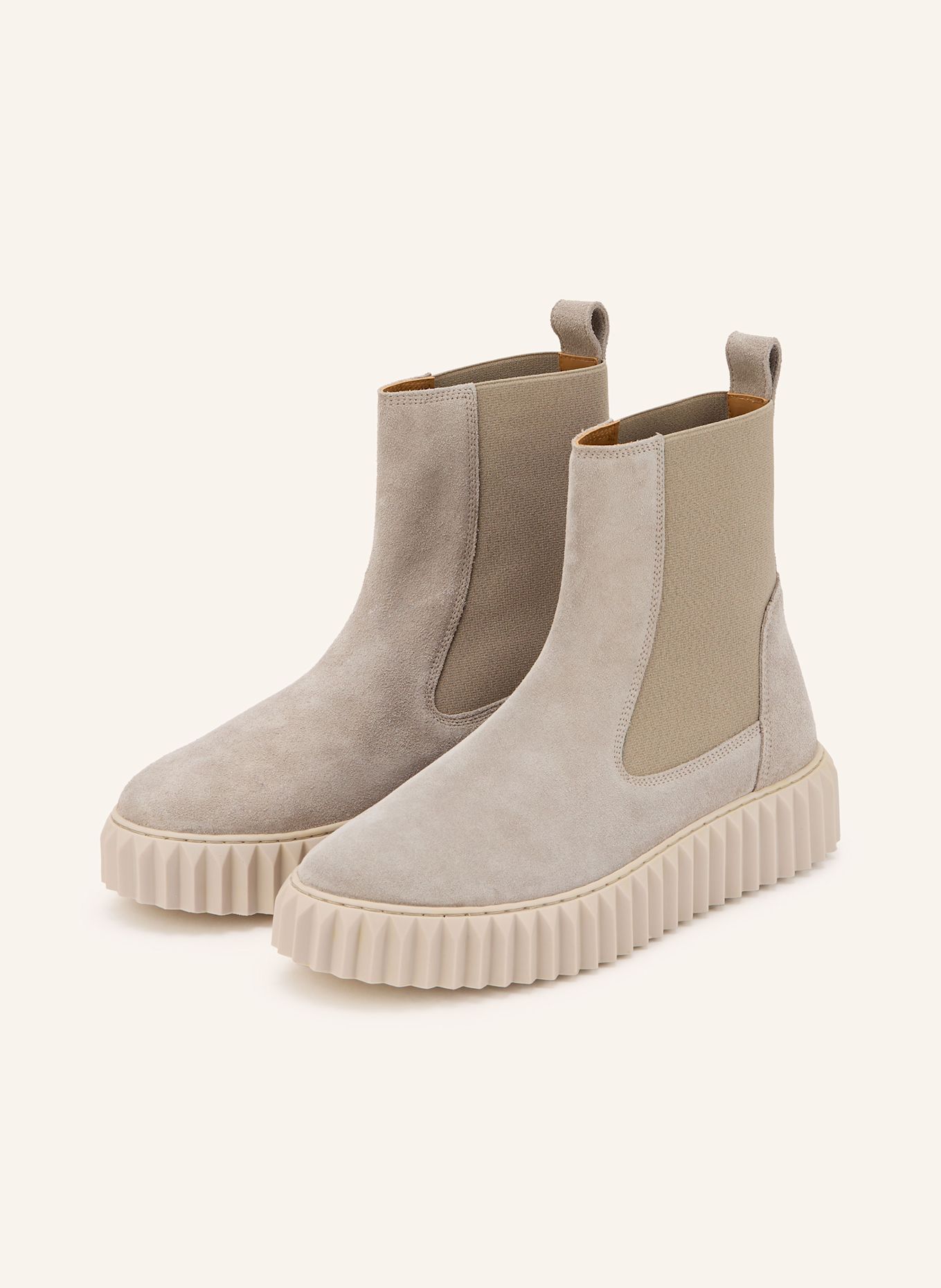 VOILE BLANCHE Chelsea-Boots BETH: HELLGRAU