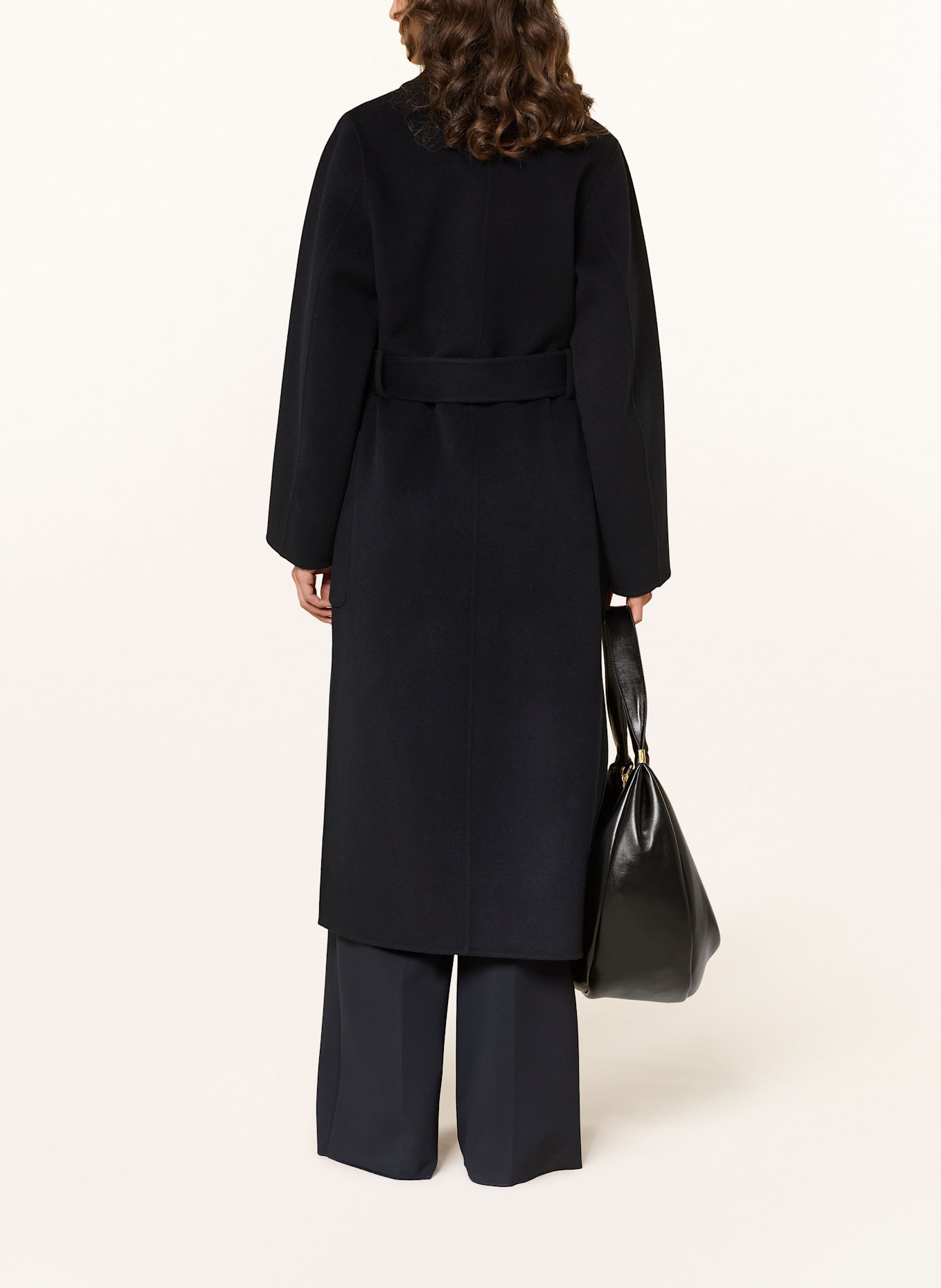 IVY OAK Wollmantel CELIA: DUNKELBLAU