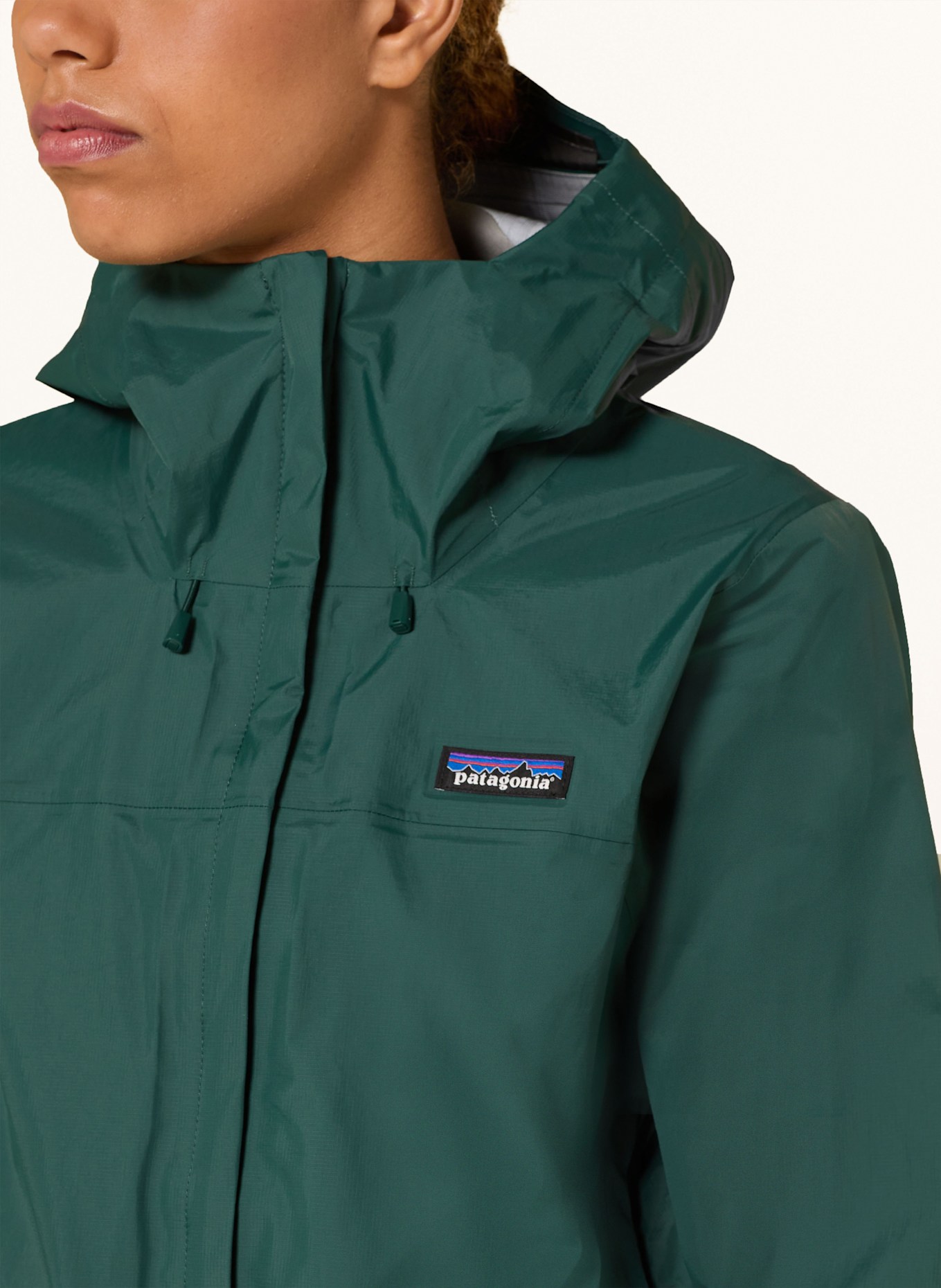 patagonia Functionele jas TORRENTSHELL: DONKERGROEN