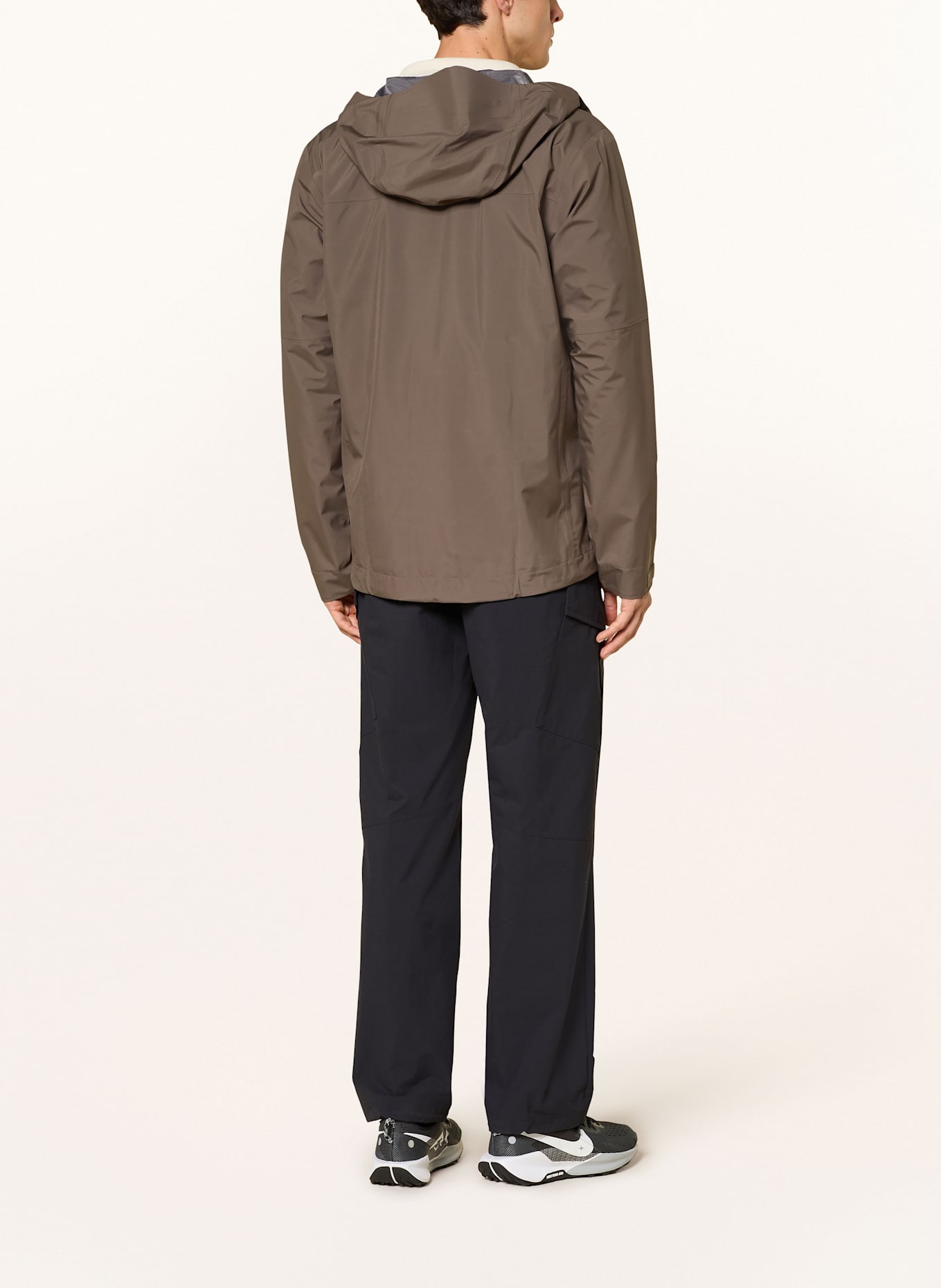 patagonia Regenjas BOULDER FORK RAIN: MARRON FONCÉ