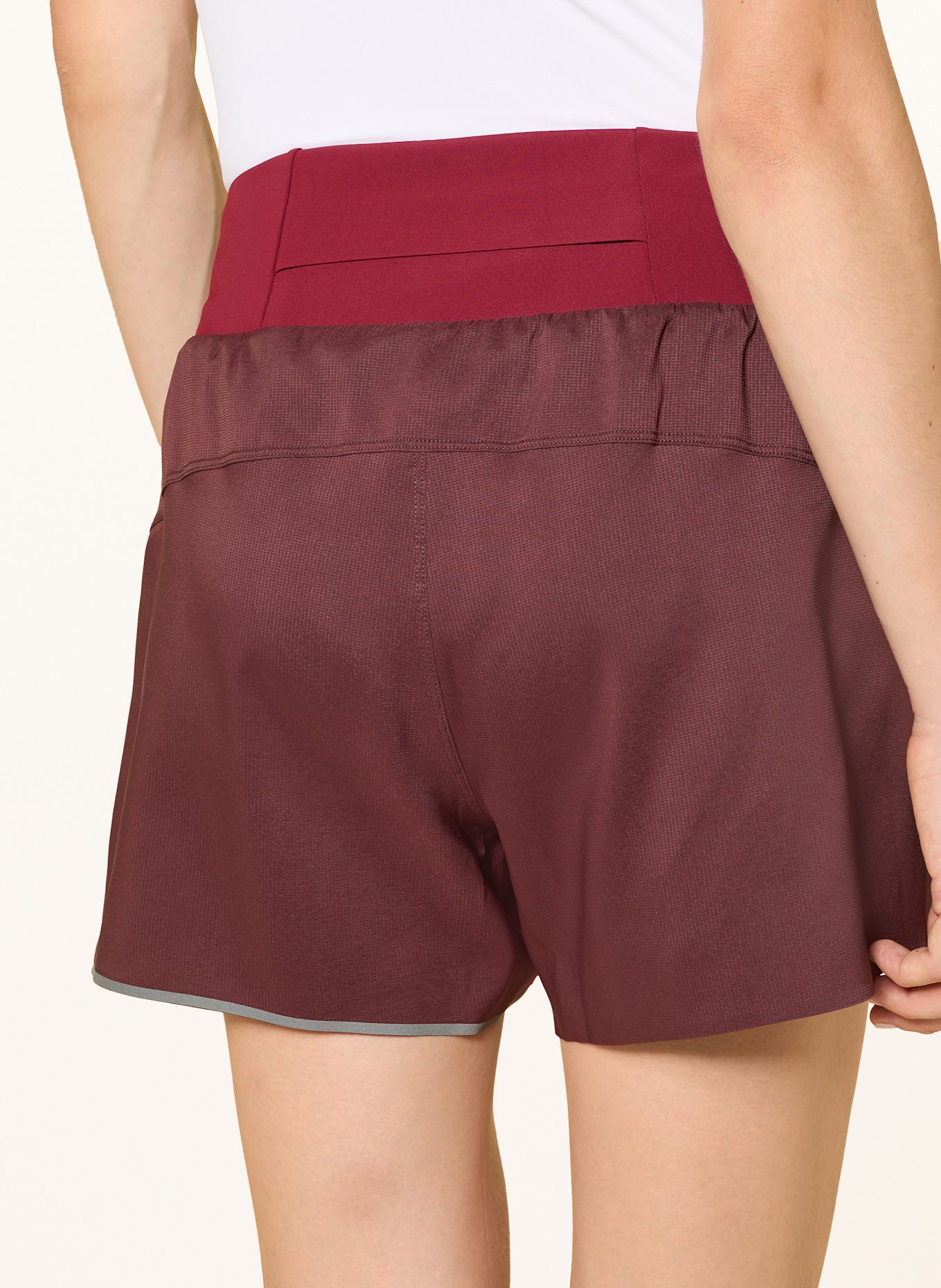 ciele athletics 2-in-1-Laufshorts TRNSHORT4 BRIEF: DUNKELROT