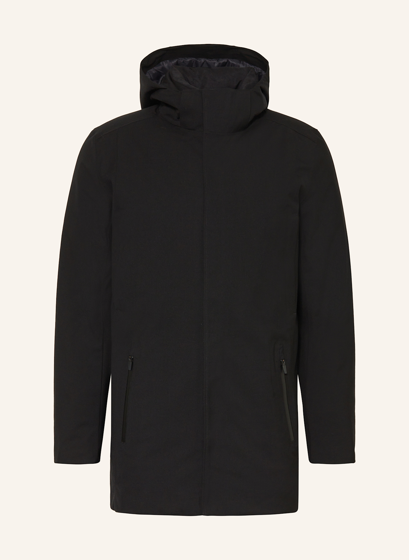 UBR Parka REGULATOR™ SAVILE: SCHWARZ