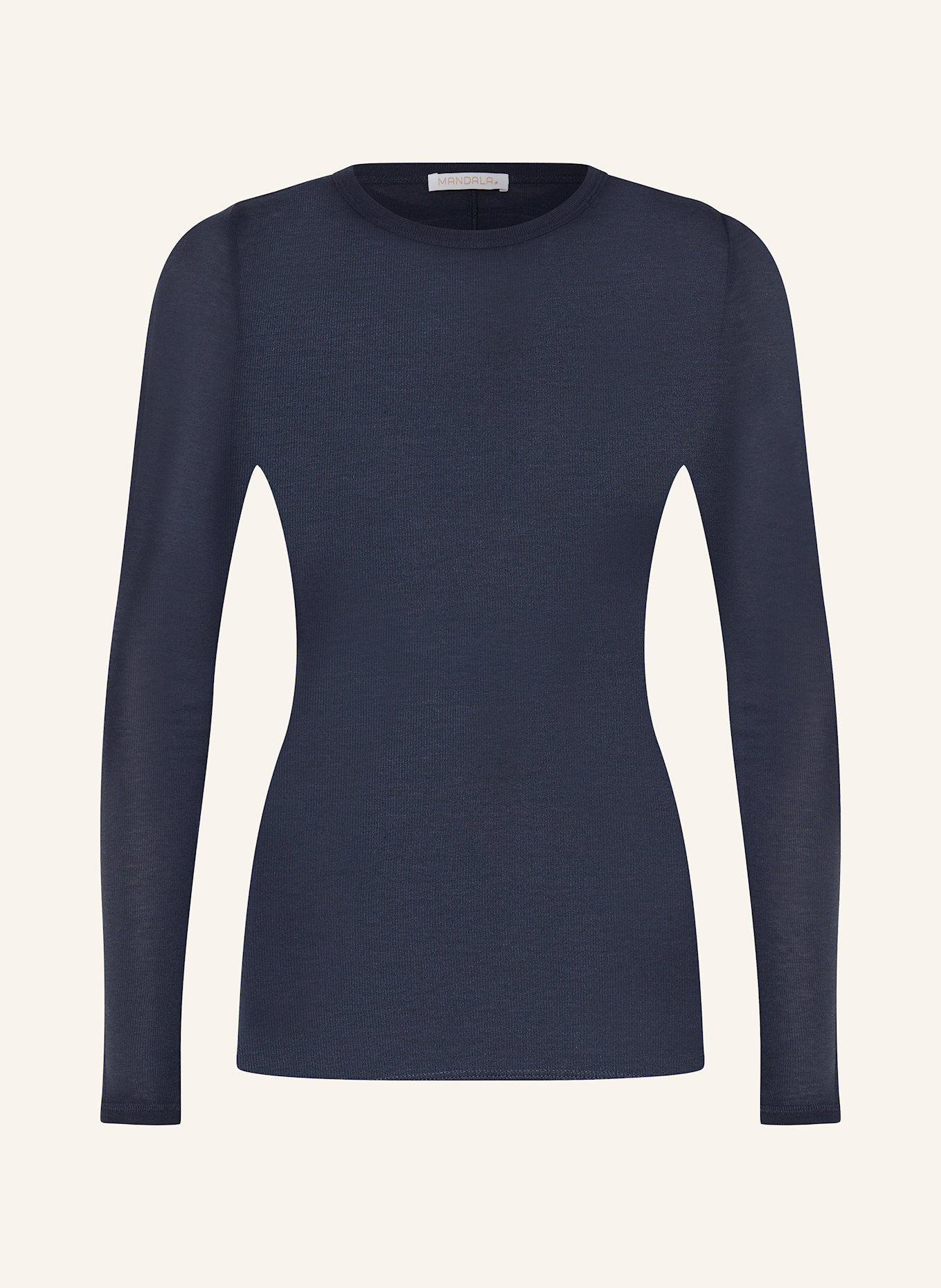 MANDALA Longsleeve: BLAU