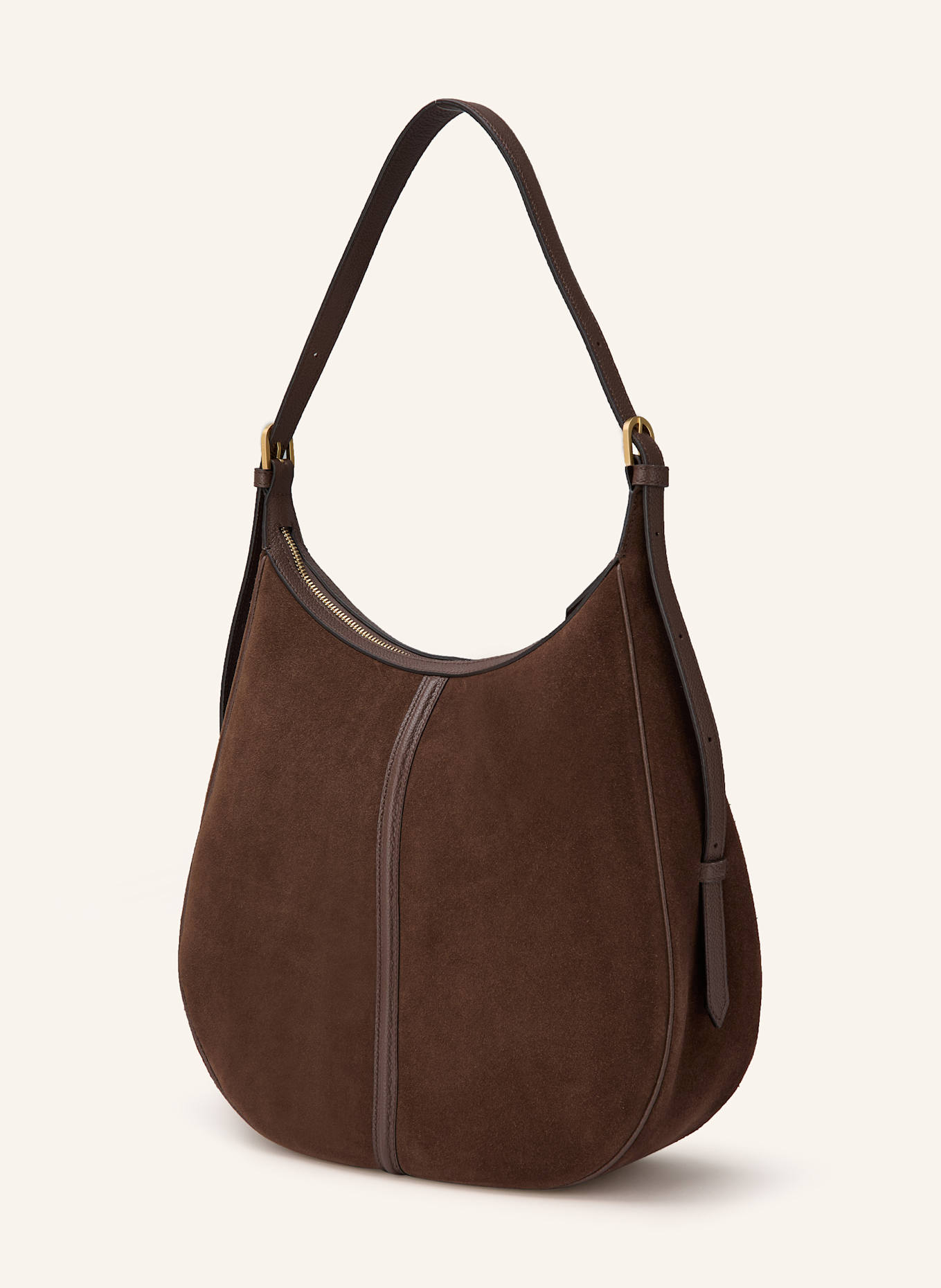 DEMELLIER SIENA pouch bag: BROWN