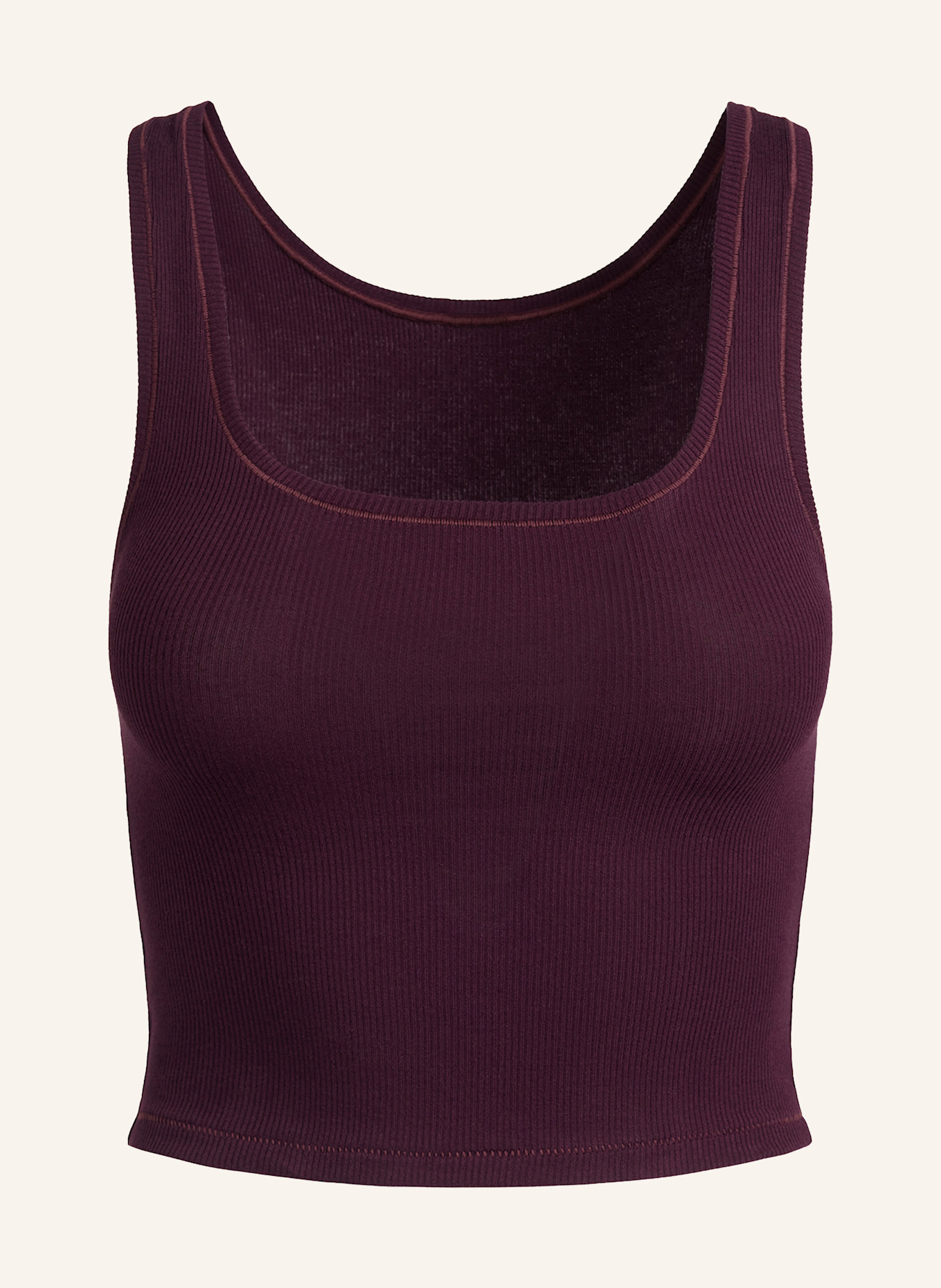 SKIMS Top COTTON RIB: CURRANT